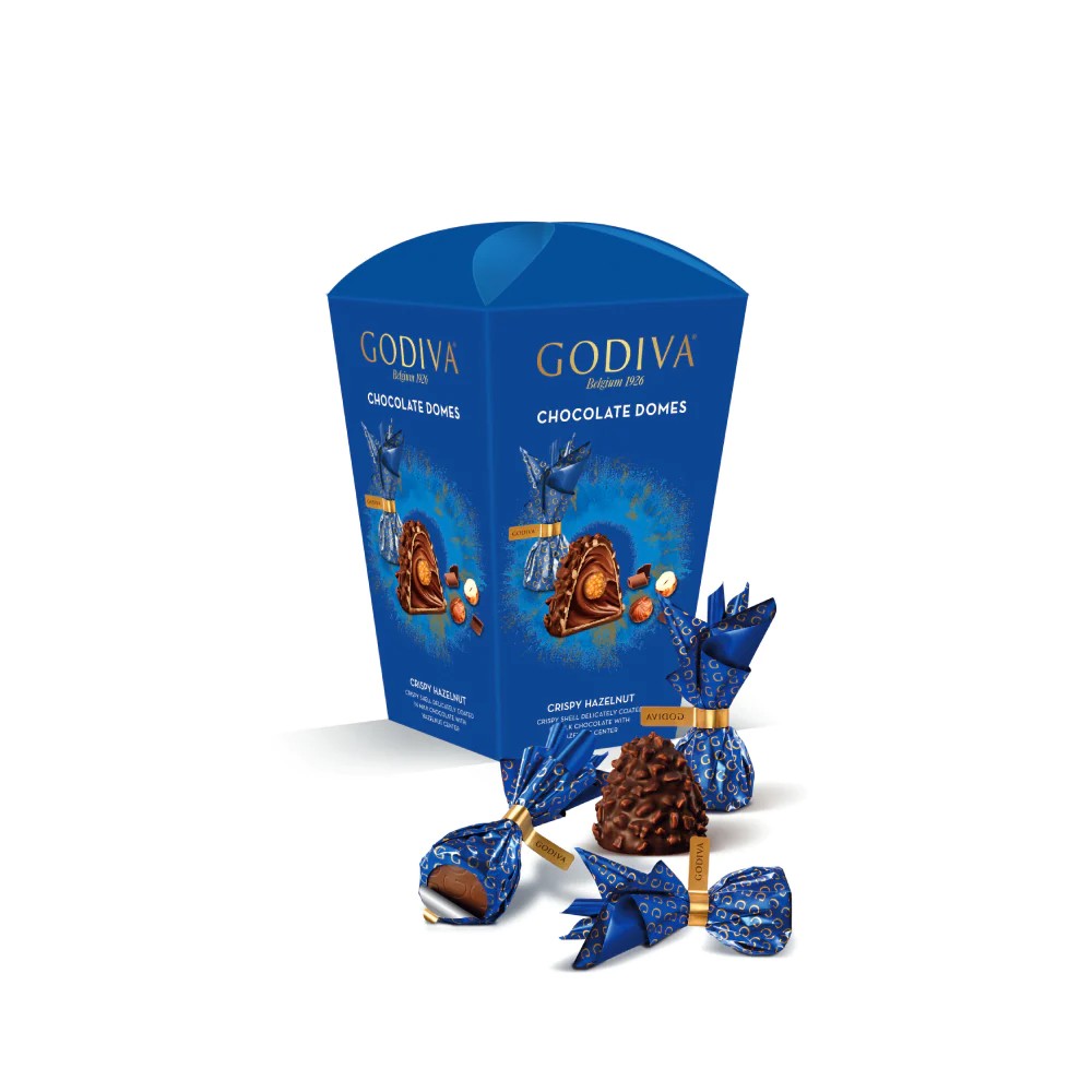 Godiva Sütlü Çikolata Kaplı Çıtır Fındıklı Domes