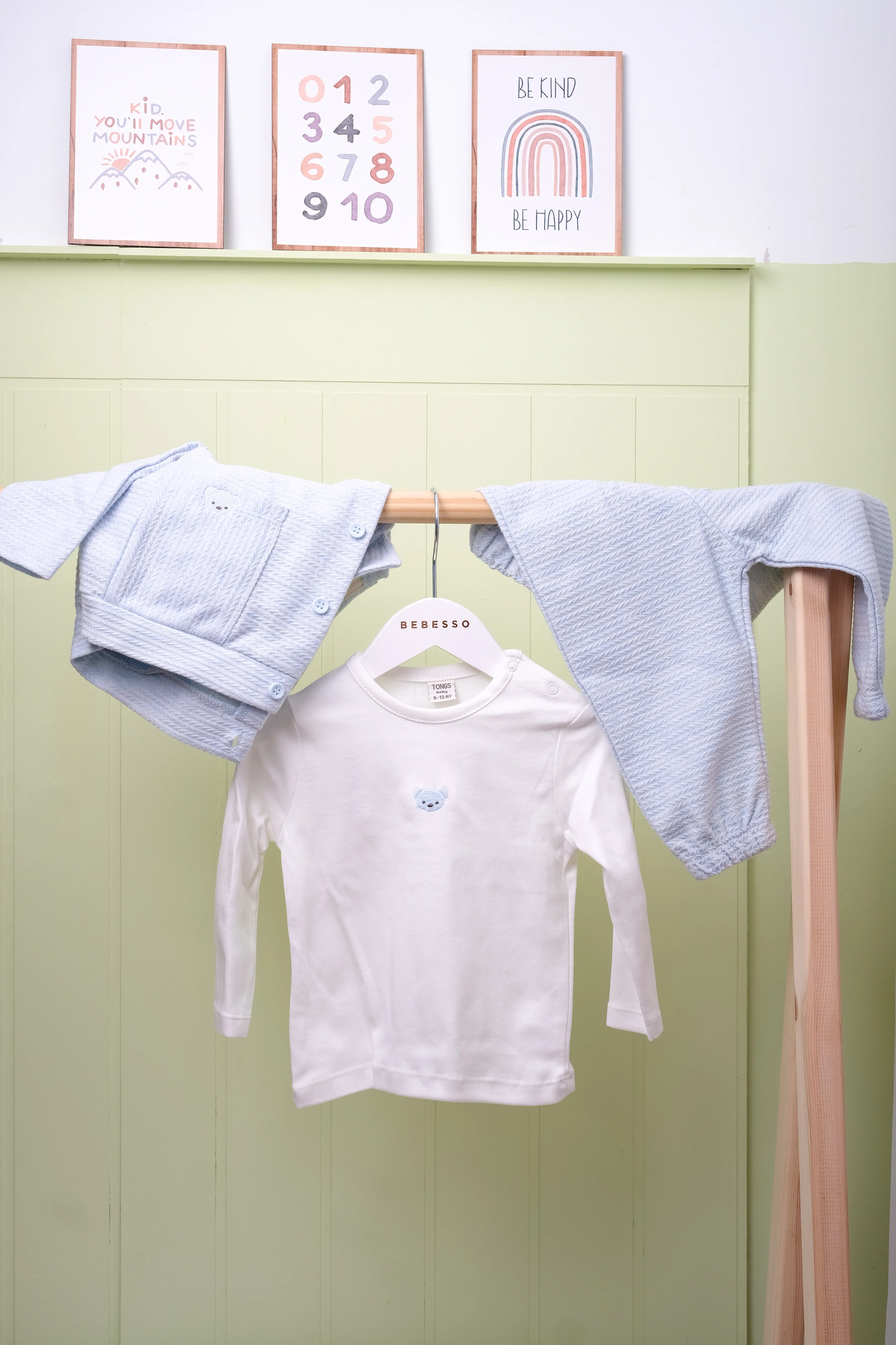 Little Bear Dreams 3'lü Erkek Bebek Takım