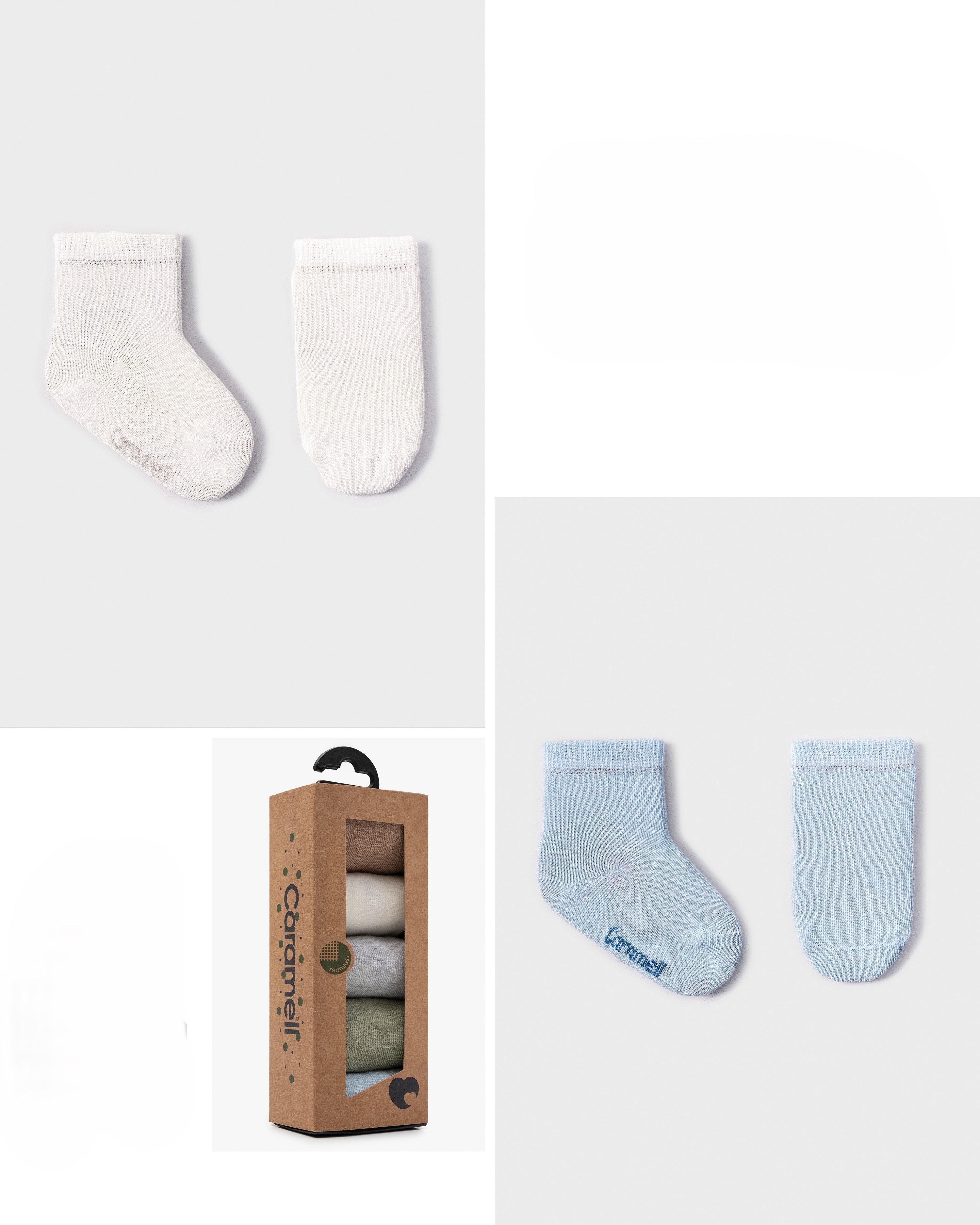 Pure Basics – 5’li Erkek Bebek Çorap Seti