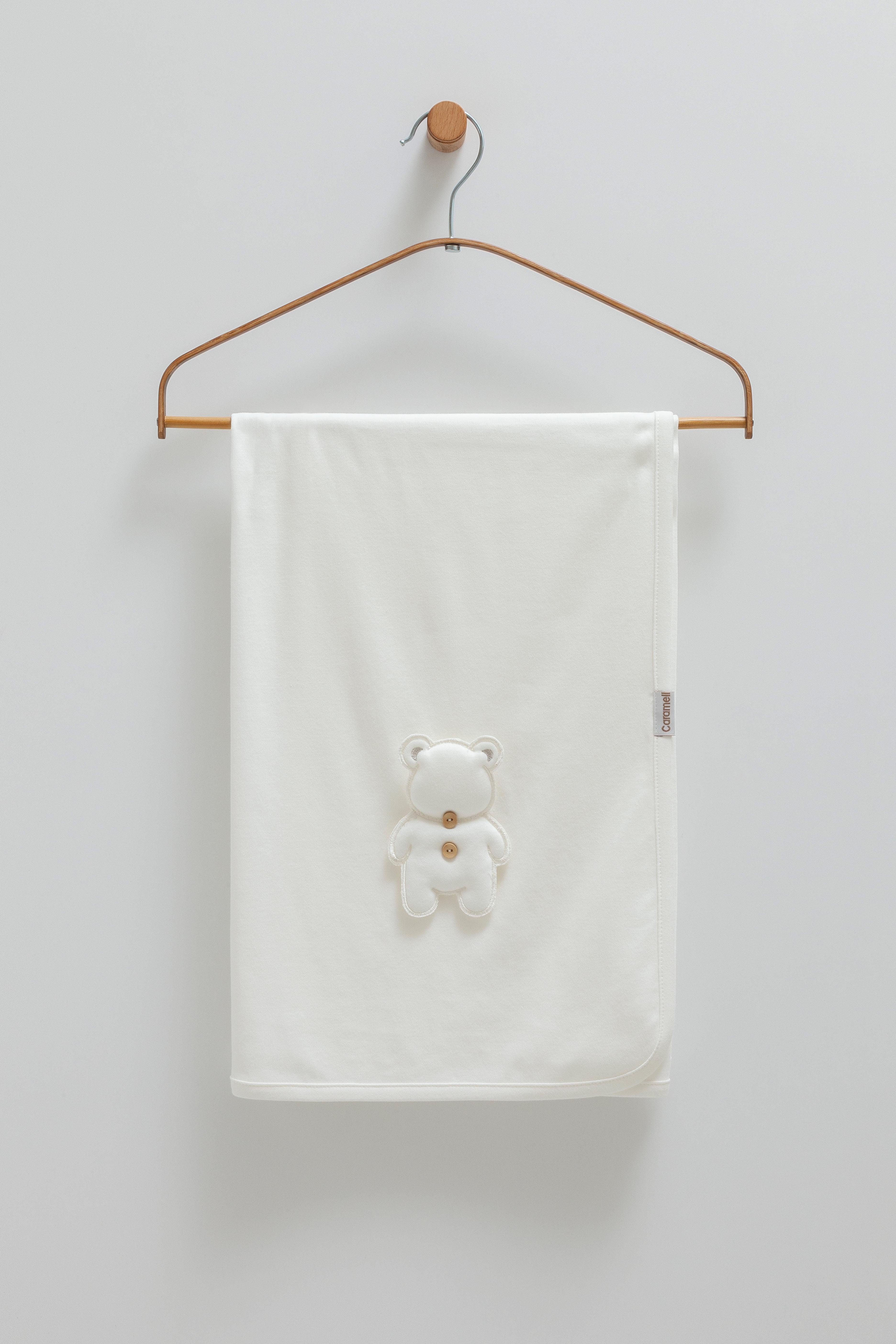 Cute Bear 80*90 cm Erkek Bebek Battaniye
