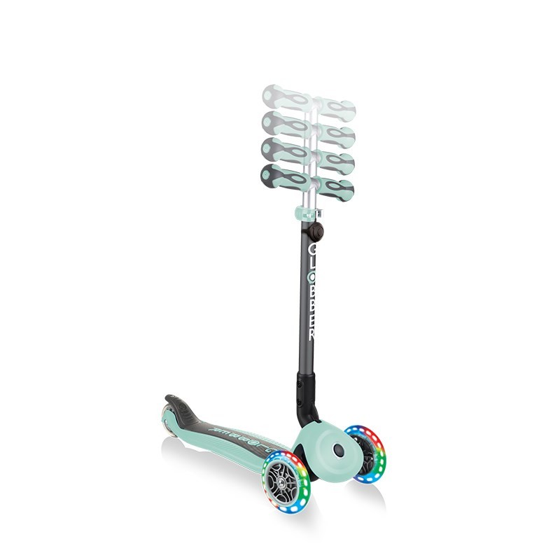 Globber Go Up Deluxe Işıklı Scooter Mint Yeşili