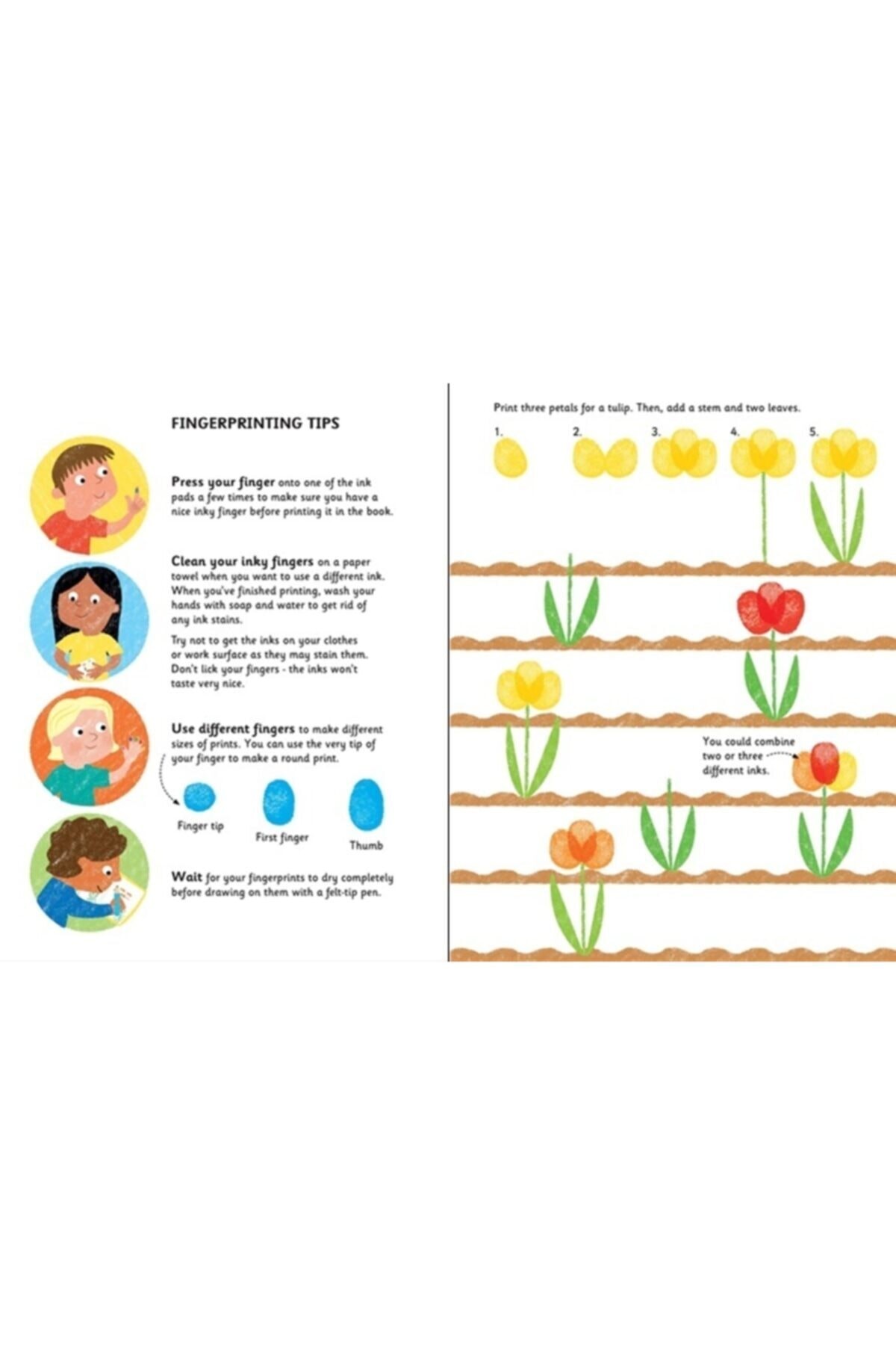 Usborne Fingerprint Activities Garden