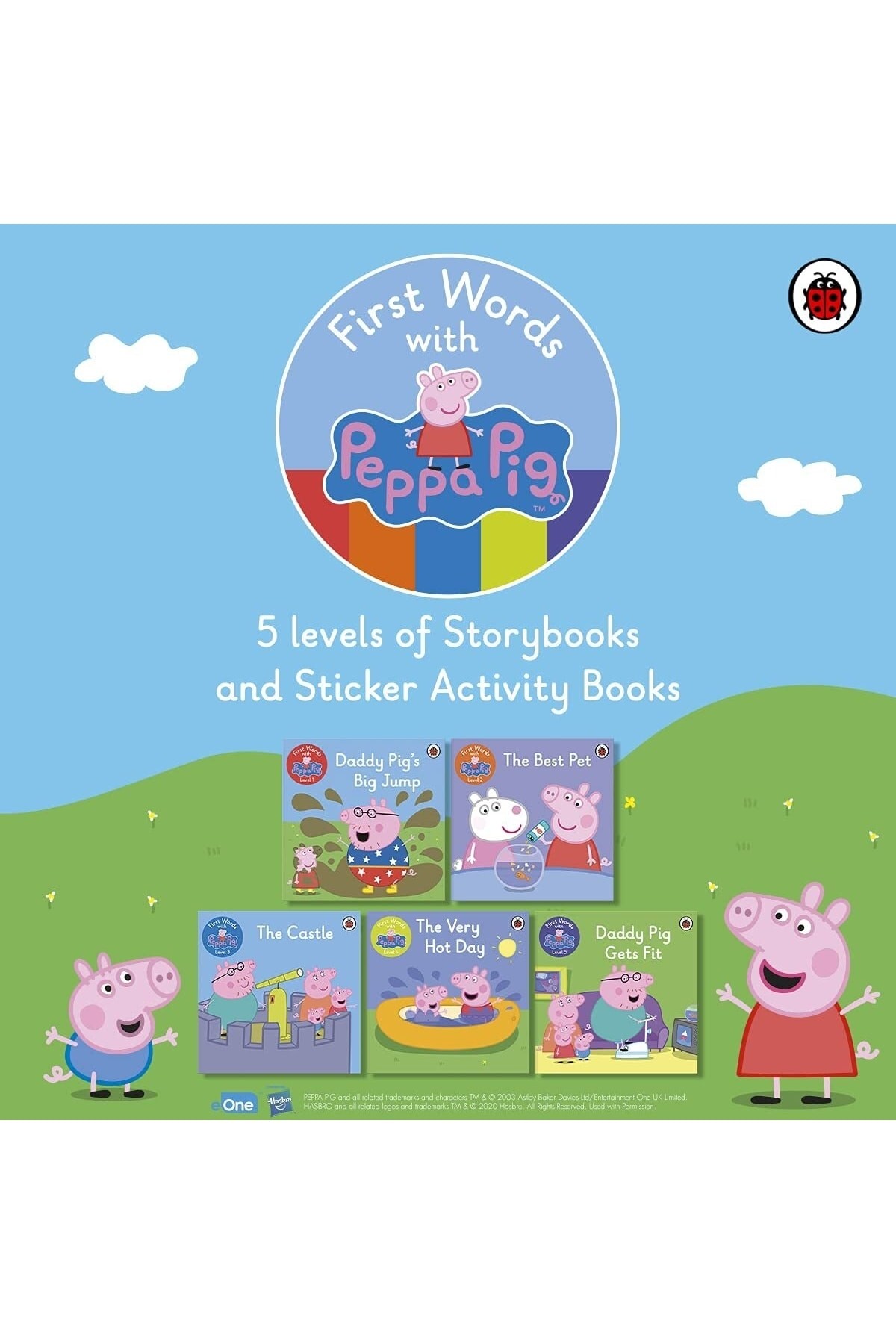 Peppa Pig First Words With Peppa Level 1 Box Set