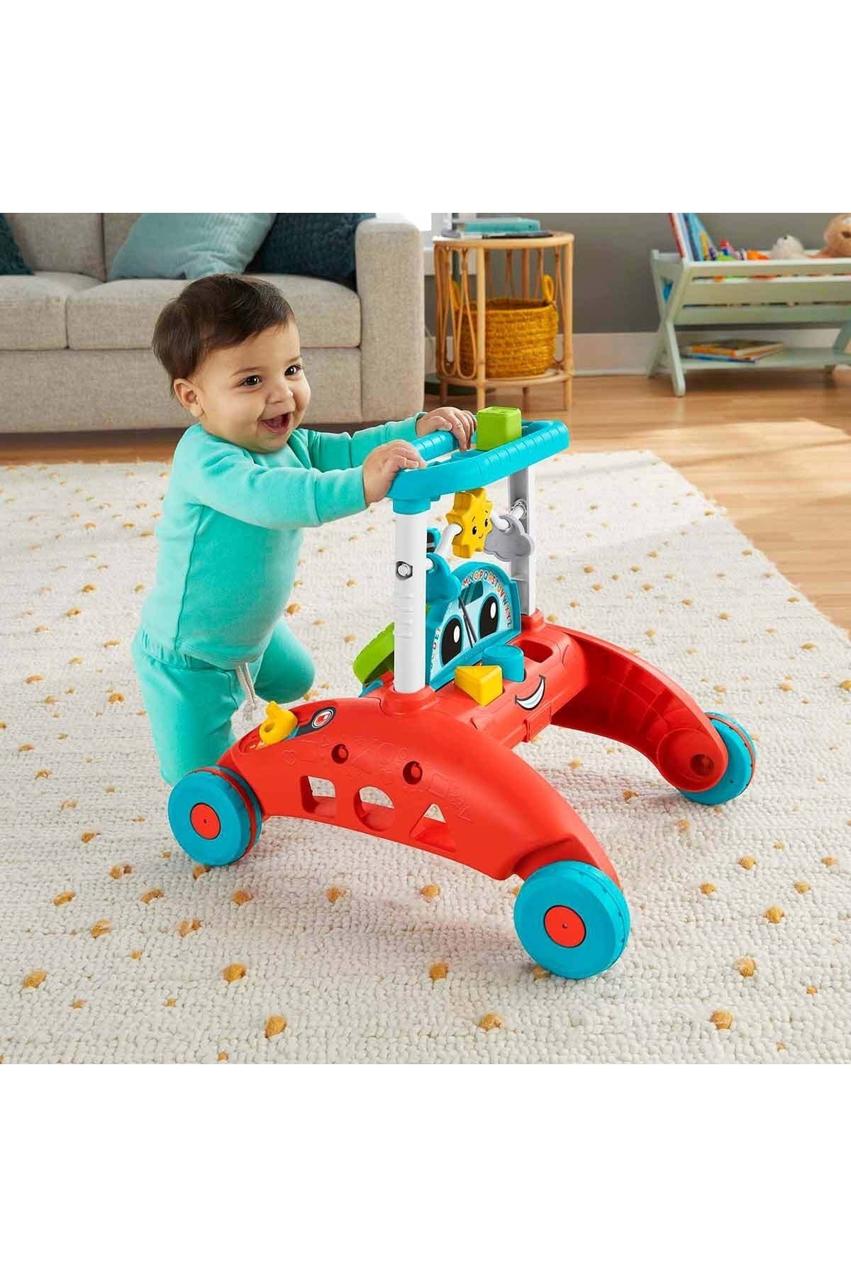 Fisher-Price İlk Arabam Çift Yönlü Yürüteç