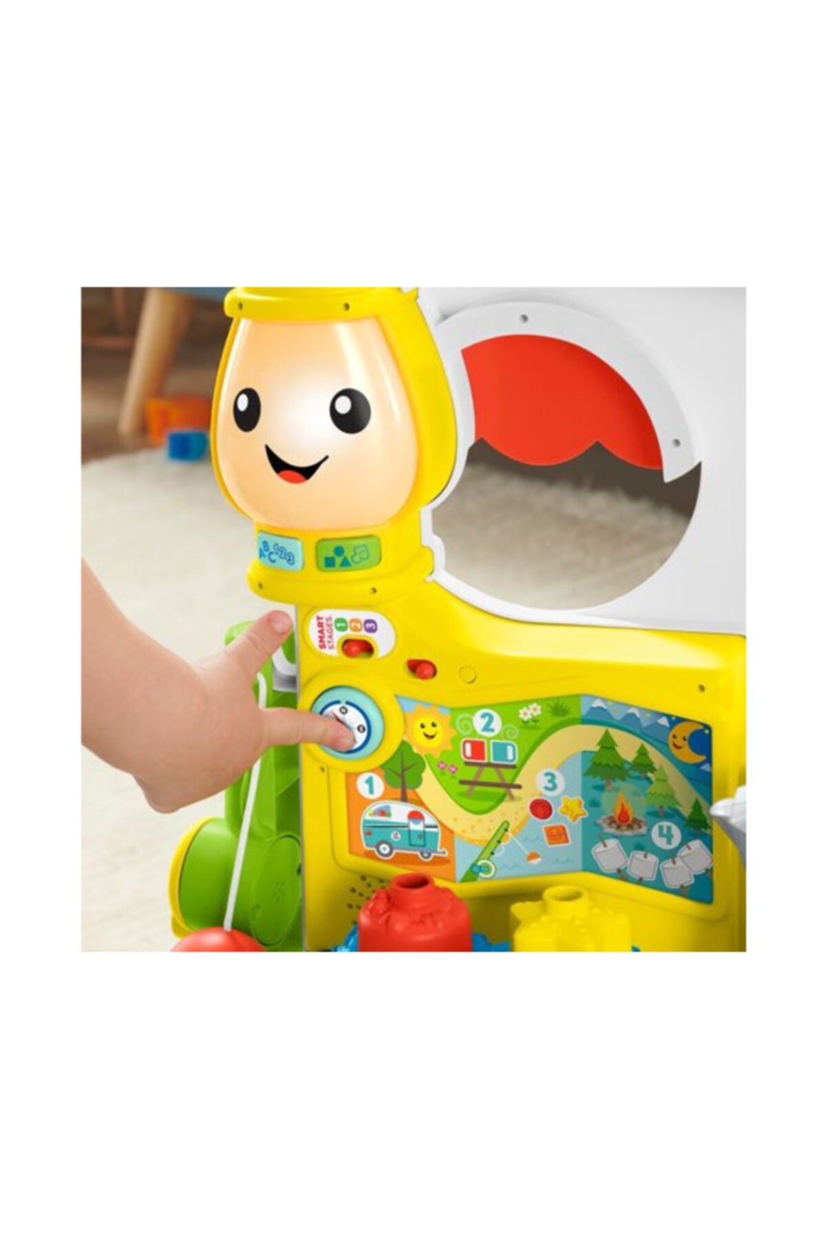 Fisher-Price Eğlen ve Öğren 3'ü 1 Arada Karavan (Türkçe ve İngilizce)