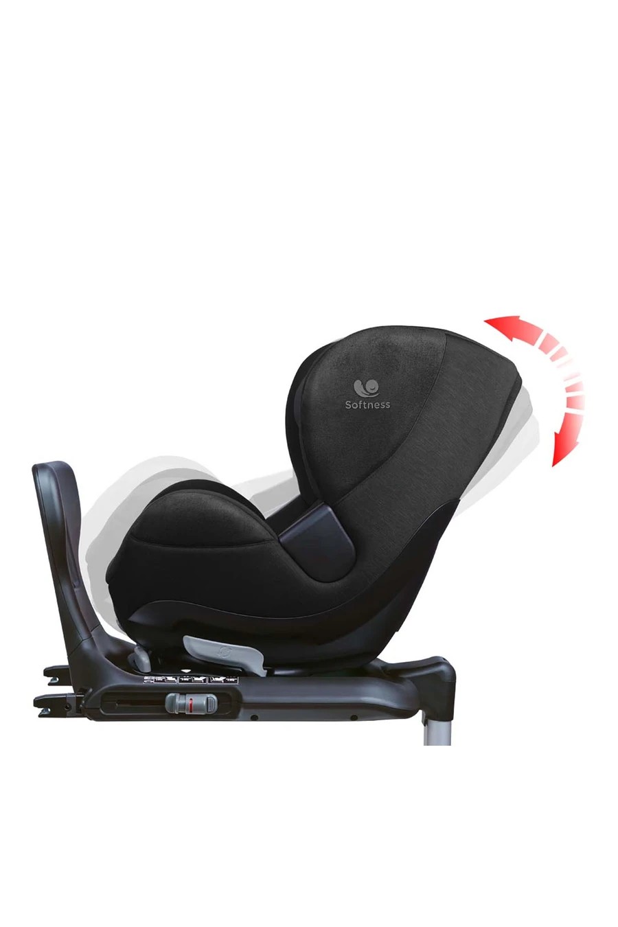 Renolux Gaia I-Size Softness Isofix 0-18 Kg Oto Koltuğu Siyah