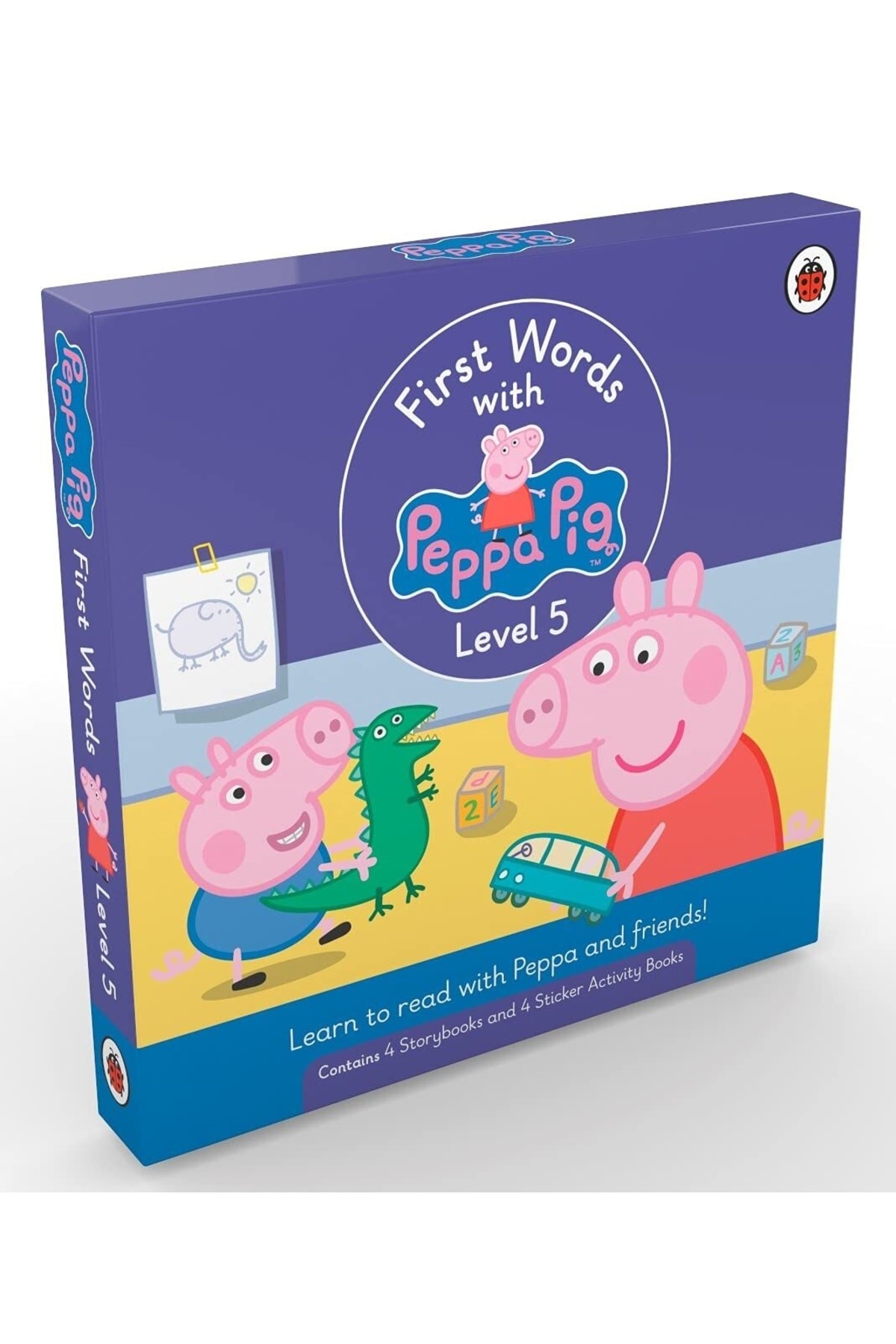 Peppa Pig First Words With Peppa Level 5 Box Set