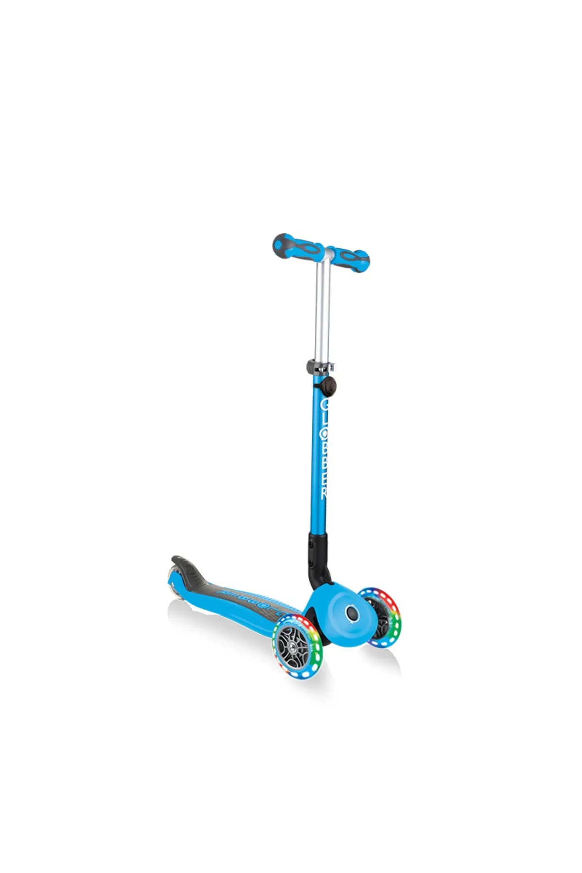 Globber Go Up Deluxe Işıklı Scooter Mavi