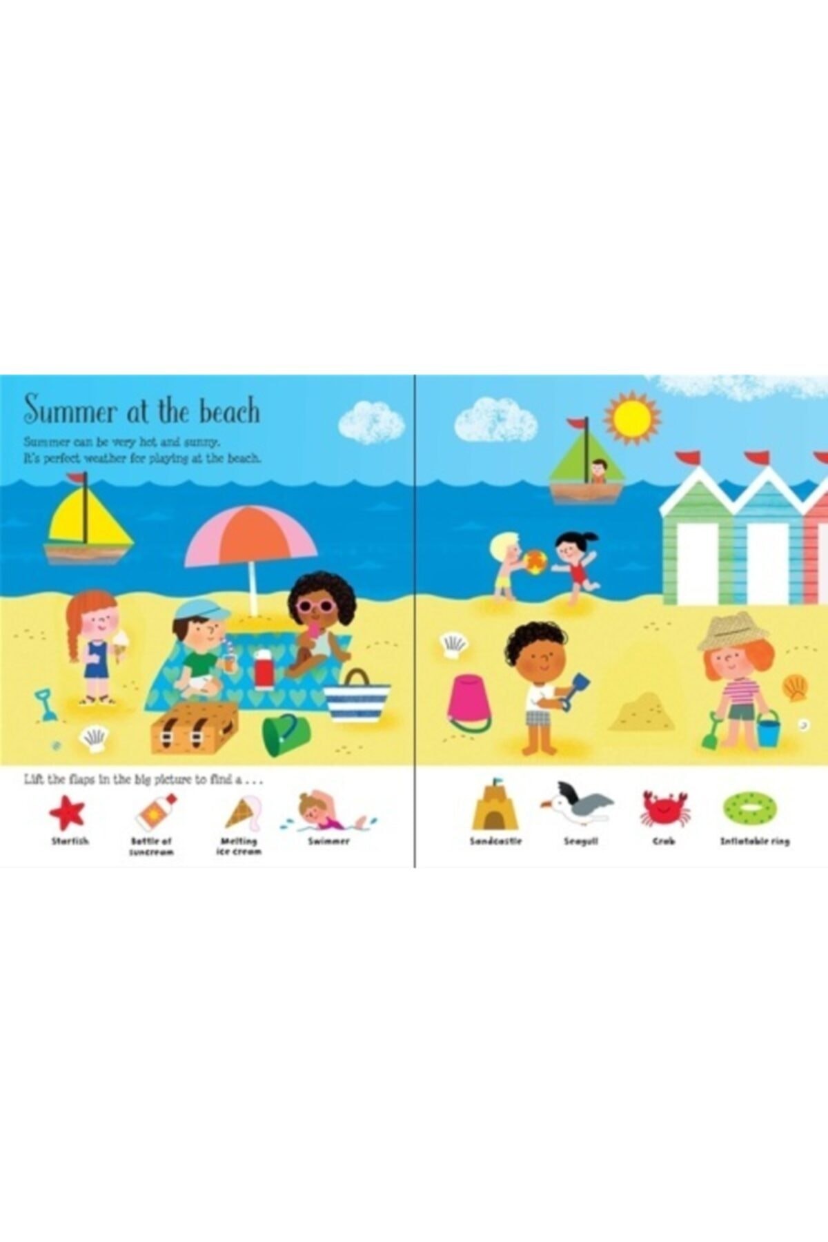 Usborne Lift The Flap Seasons And Weather