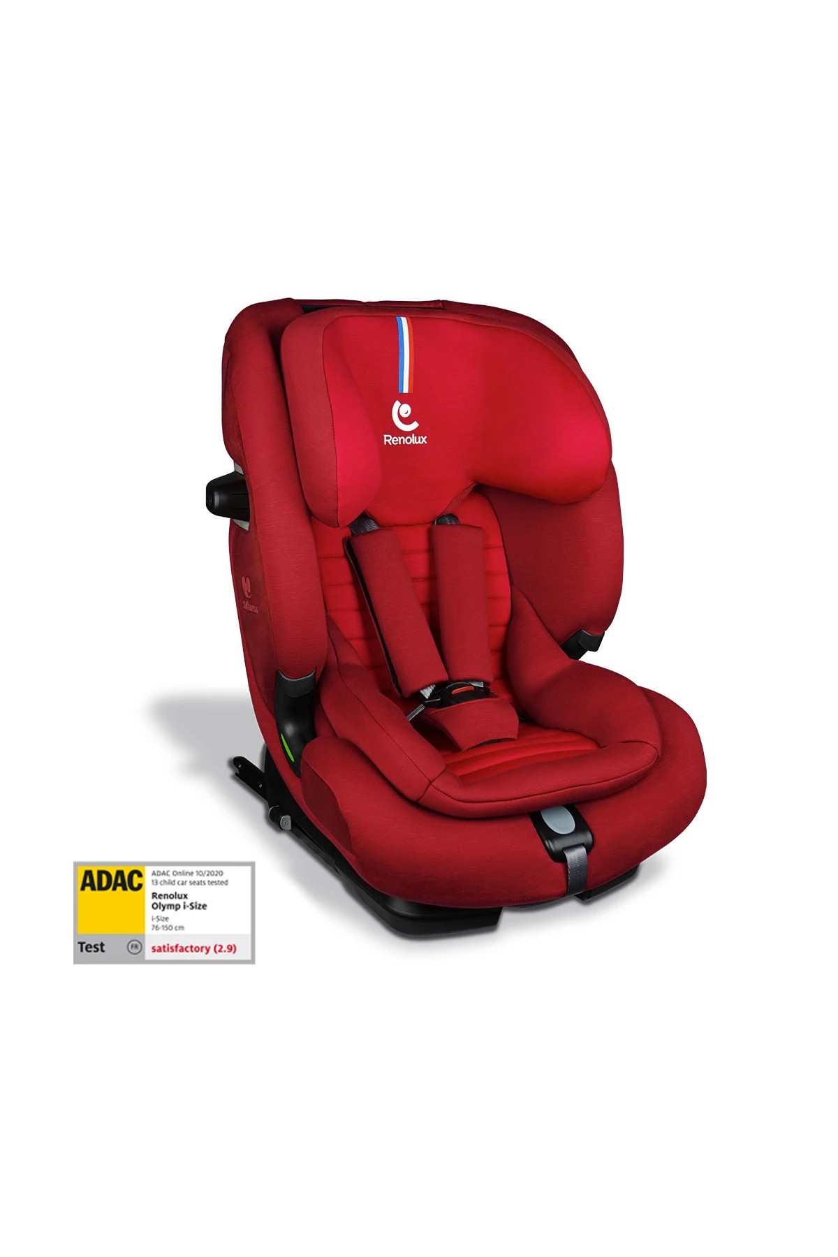 Renolux Olymp I-Size Softness Isofix 9-36 Kg Oto Koltuğu Kırmızı