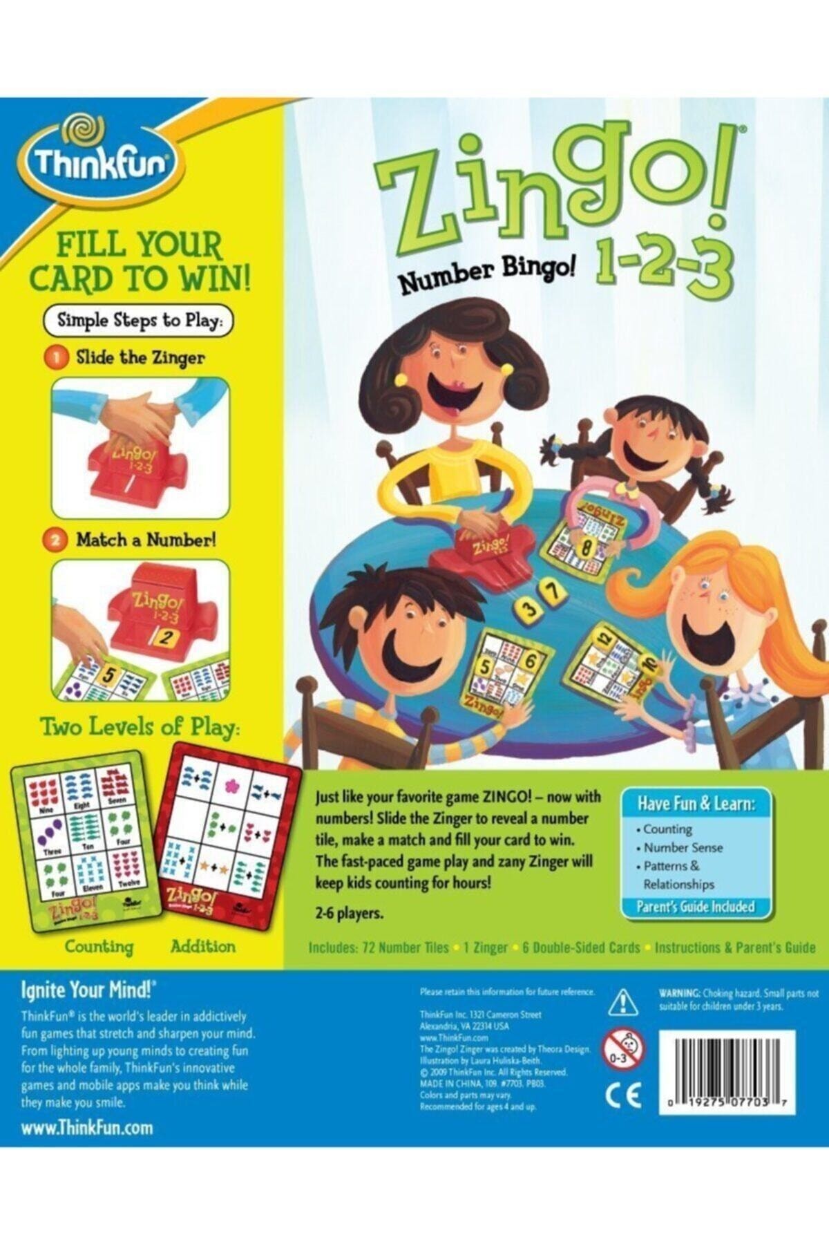 Thinkfun Zingo 1-2-3