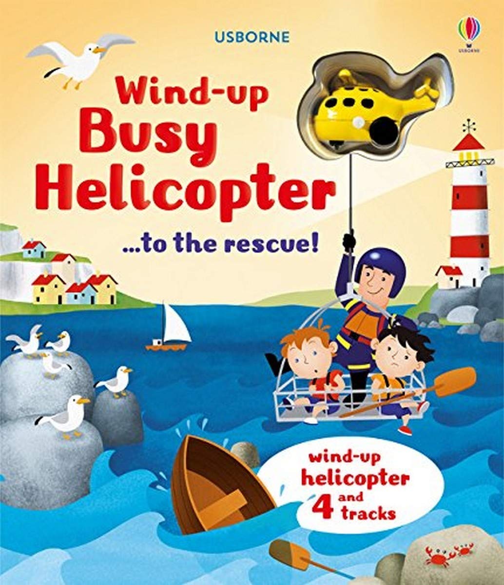 Usborne Wind-up Busy Helicopter Book