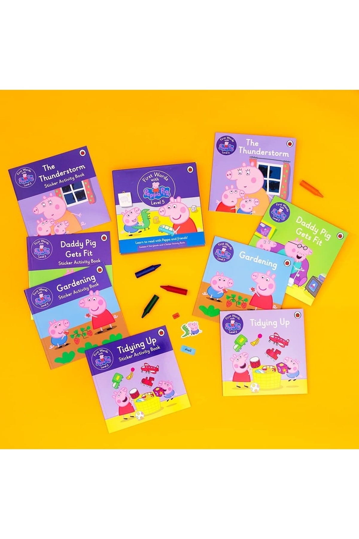 Peppa Pig First Words With Peppa Level 5 Box Set