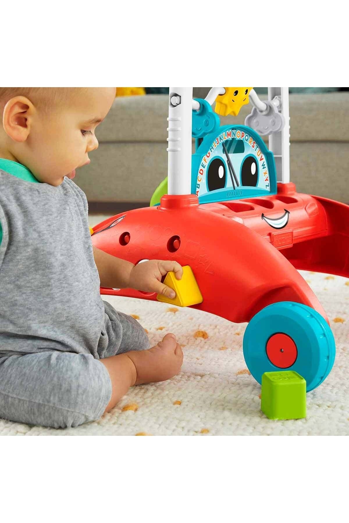 Fisher-Price İlk Arabam Çift Yönlü Yürüteç