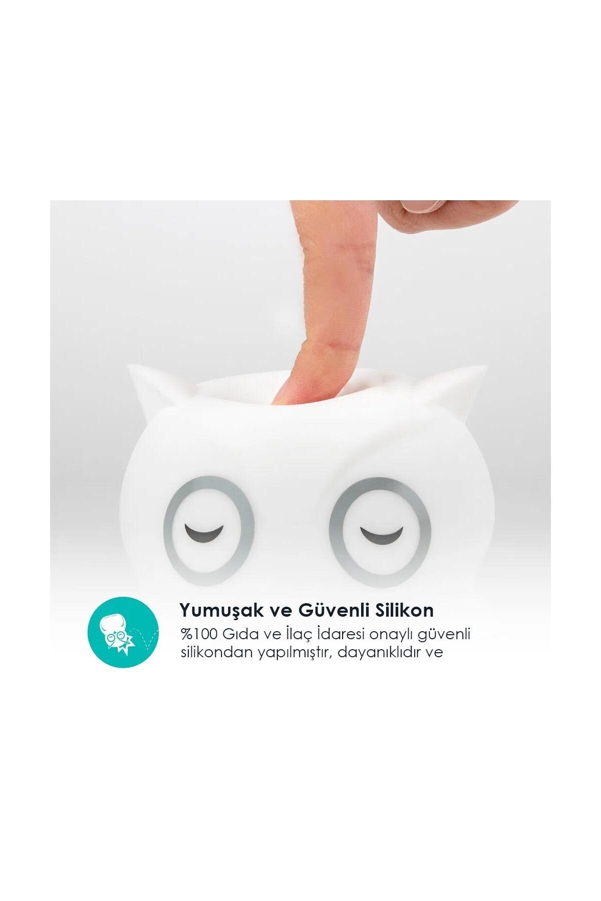 Bblüv Hibü Silikon Led Gece Lambası