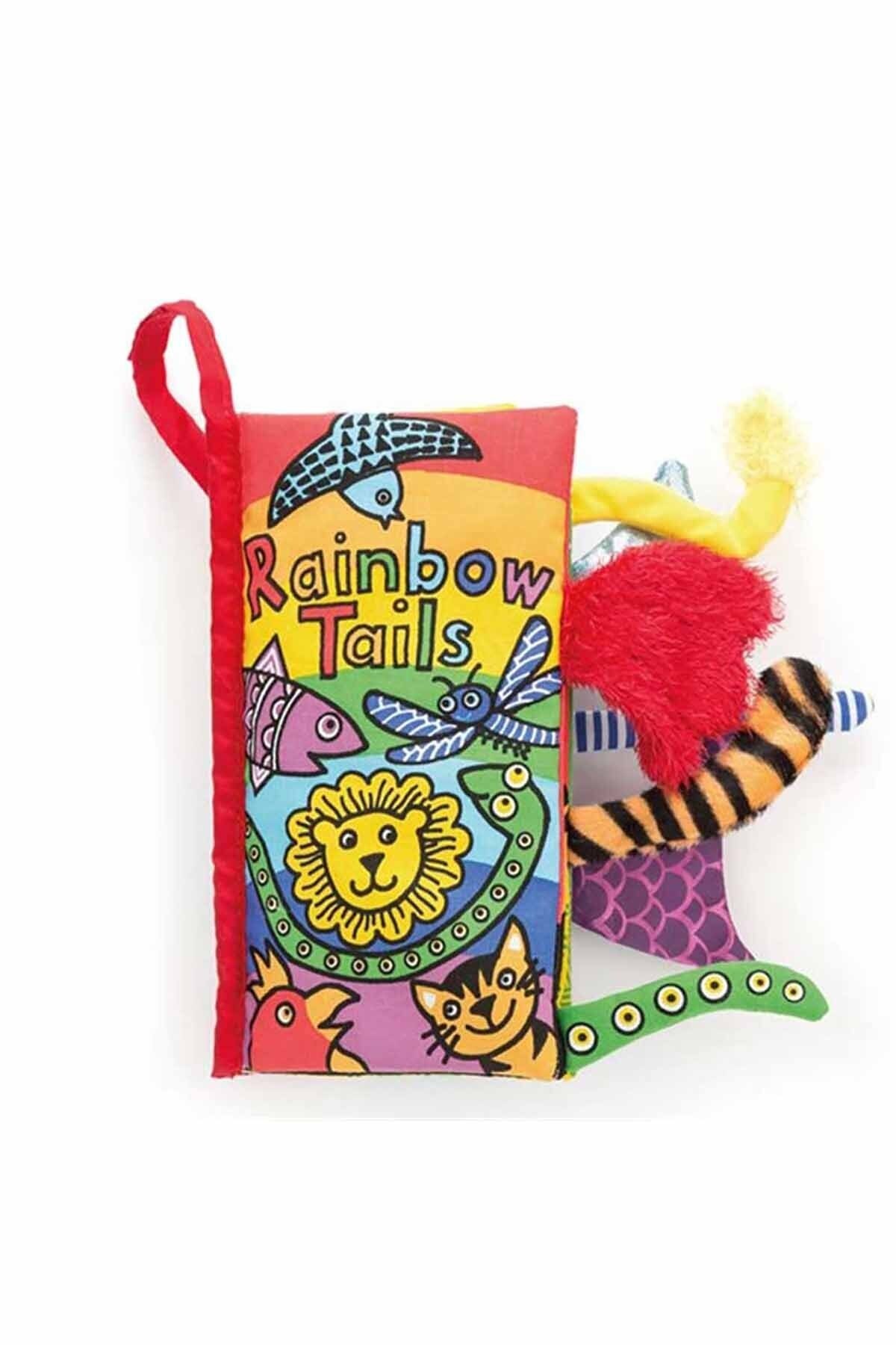 Jellycat Bez Kitap-Rainbow Tails