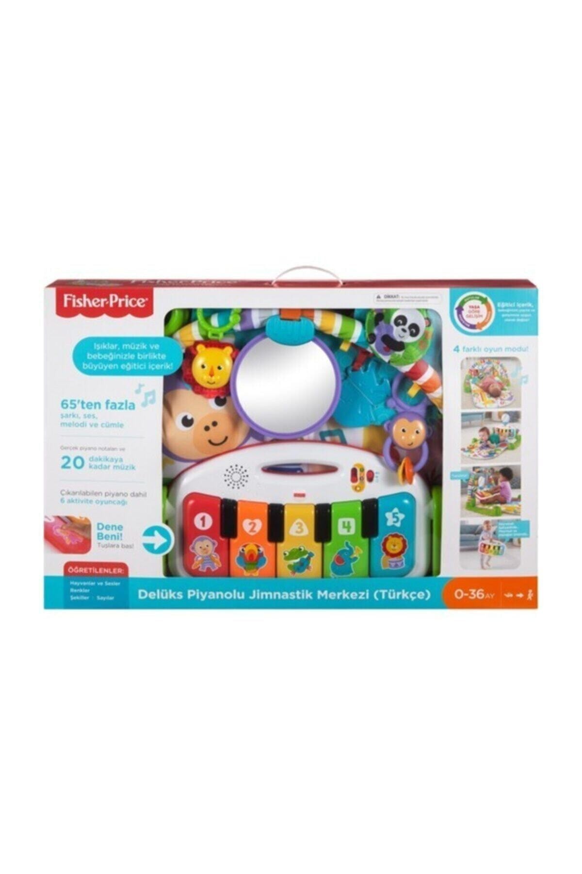 Fisher-Price Delüks Piyanolu Jimnastik Merkezi (Türkçe)