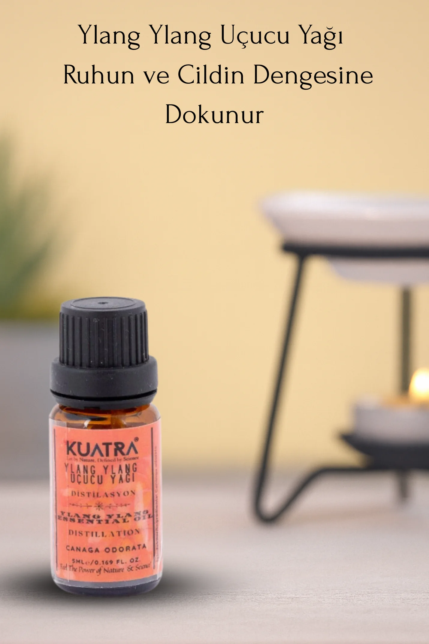 Kuatra Ylang Ylang Uçucu Yağı 5ml