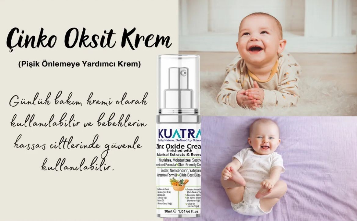 Kuatra Çinko Oksit Krem (Pişik önlemeye yardımcı)