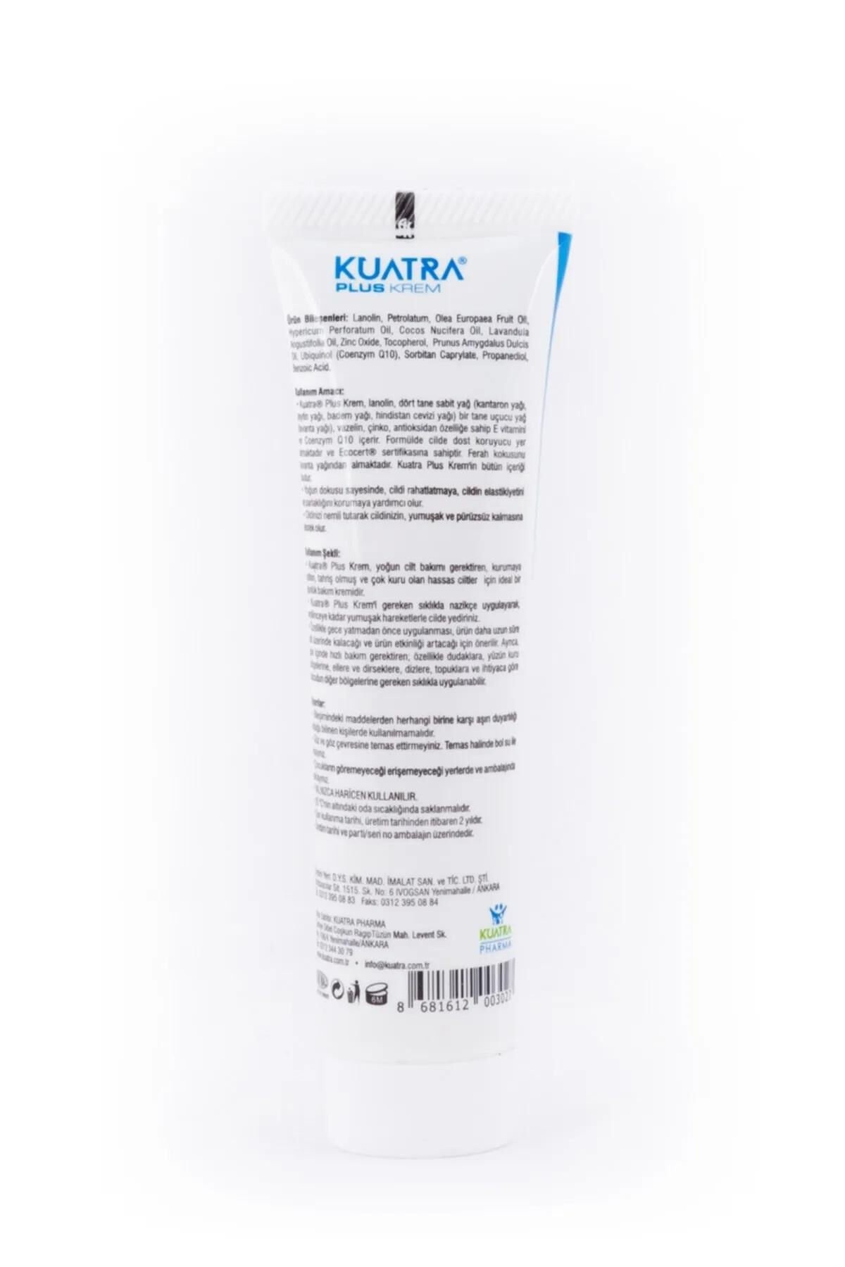 Kuatra Plus Cilt Onarmaya Yardımcı Krem 30 ml