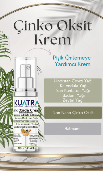 Kuatra Çinko Oksit Krem (Pişik önlemeye yardımcı)