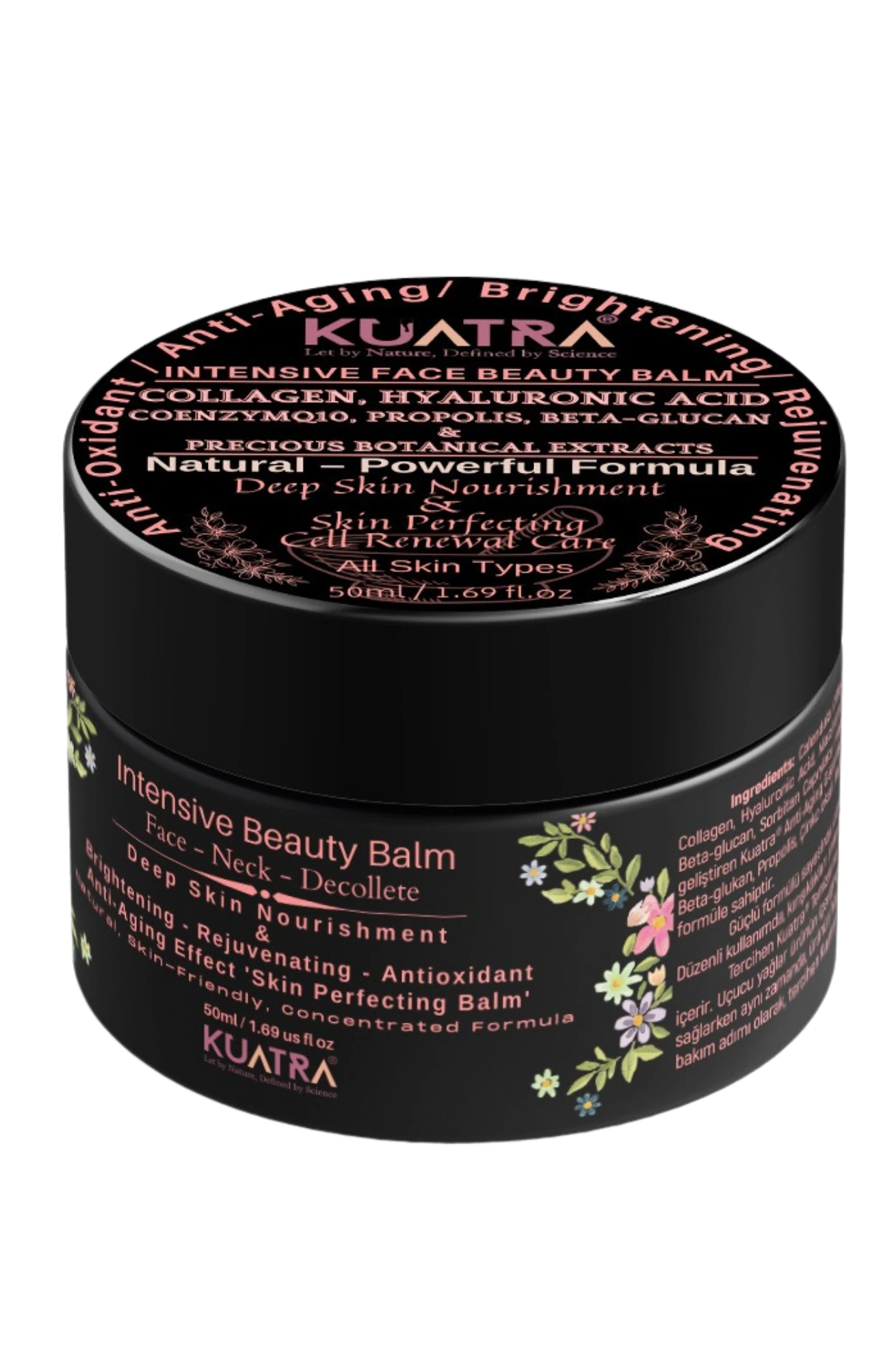Kuatra Intensive Beauty Balm Anti-aging, Antioxidant Beauty Balm (aromatherapy product, natural ingredient) 50ml