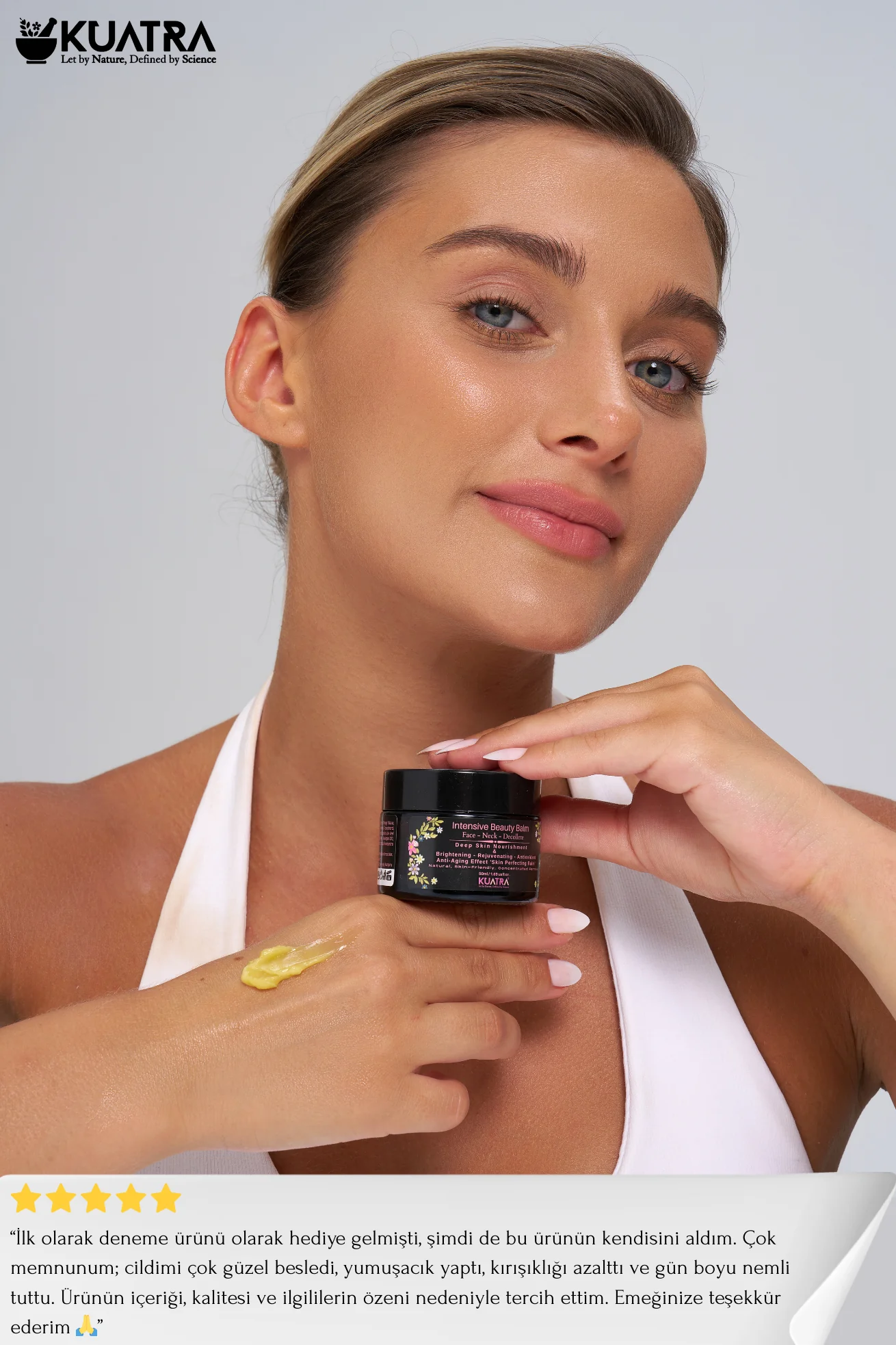 Kuatra Intensive Beauty Balm Anti-aging, Antioxidant Beauty Balm (aromatherapy product, natural ingredient) 50ml