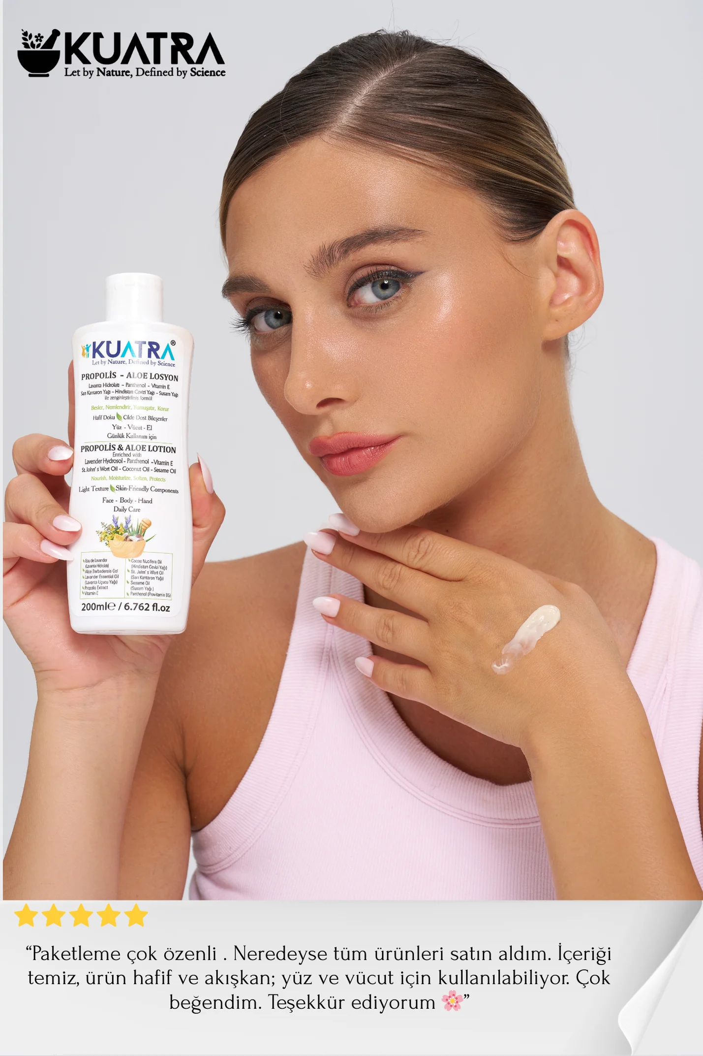 Quatra Propolis - Aloe Vera Lotion 200ml