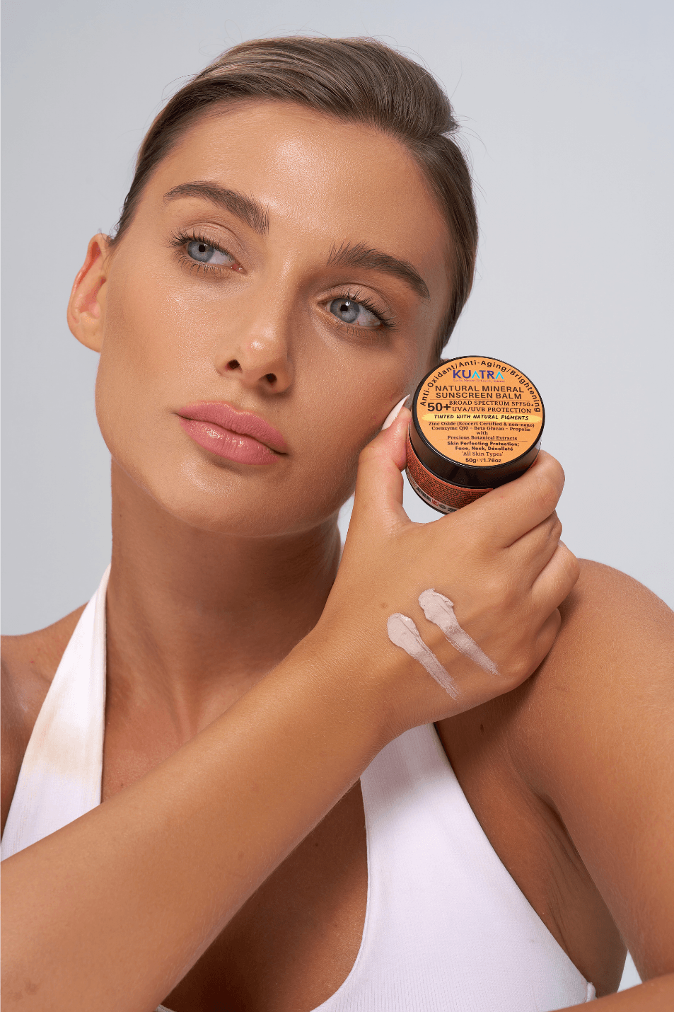 Kuatra SPF 50+ Doğal-Mineral Güneş Koruyucu Renkli Balm 50ml