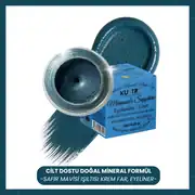 Kuatra Mermaid’s Sapphire Krem Far Eyeliner Doğal İçerikli, (Makyaj Beraberinde Çok Değerli Besleyici Cilt Bakımı)