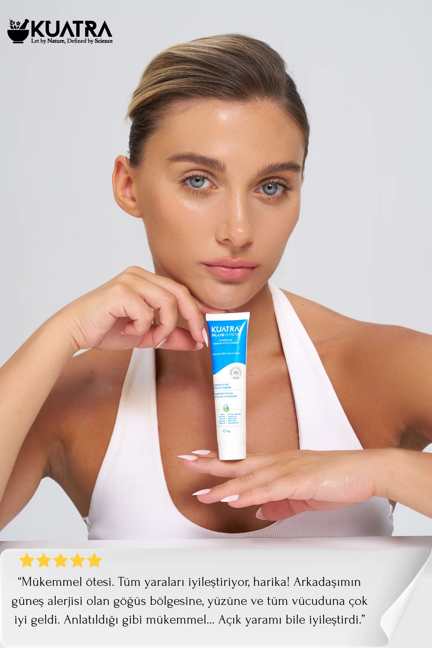 Kuatra Plus Cilt Onarmaya Yardımcı Krem 30 ml