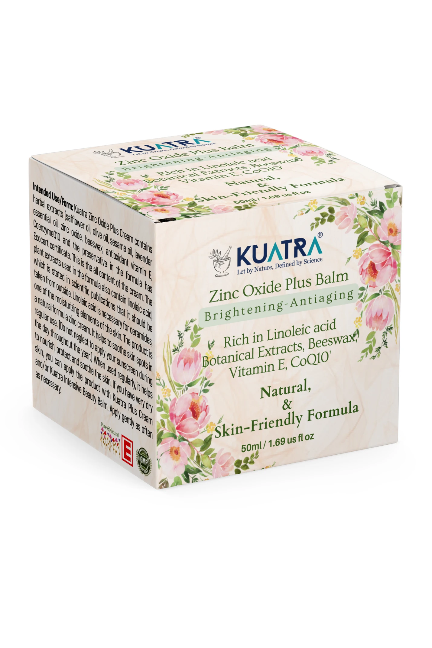 Kuatra Çinko Oksit Plus Balm (Leke Karşıtı, Canlandırıcı Nemlendirici Günlük Bakım- Doğal İçerik)