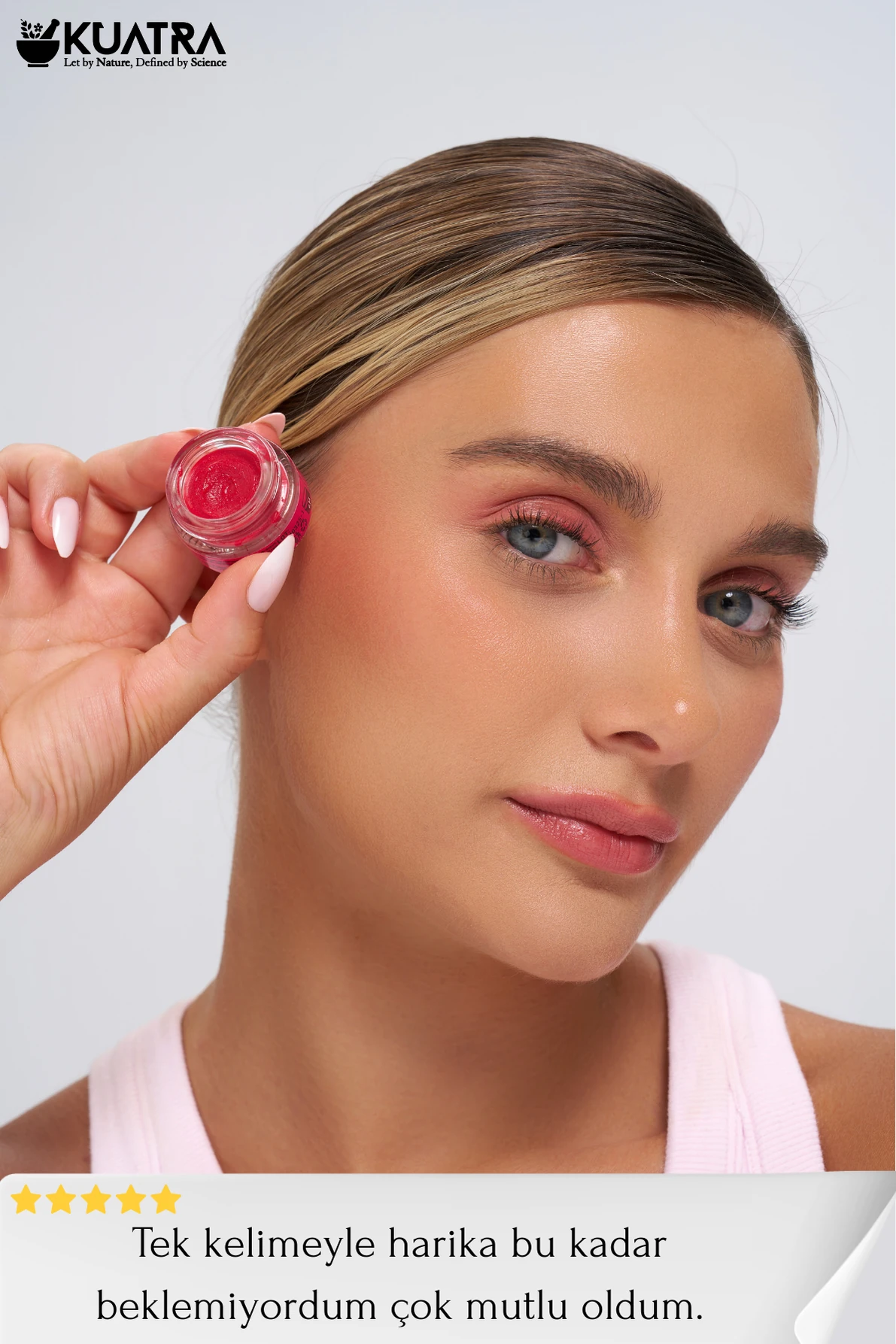 Hibiscus Magic Multi-Purpose Blush, Lipstick, Eye Shadow with Natural Ingredients (Very Valuable Nourishing Skin Care Along with Make-up)