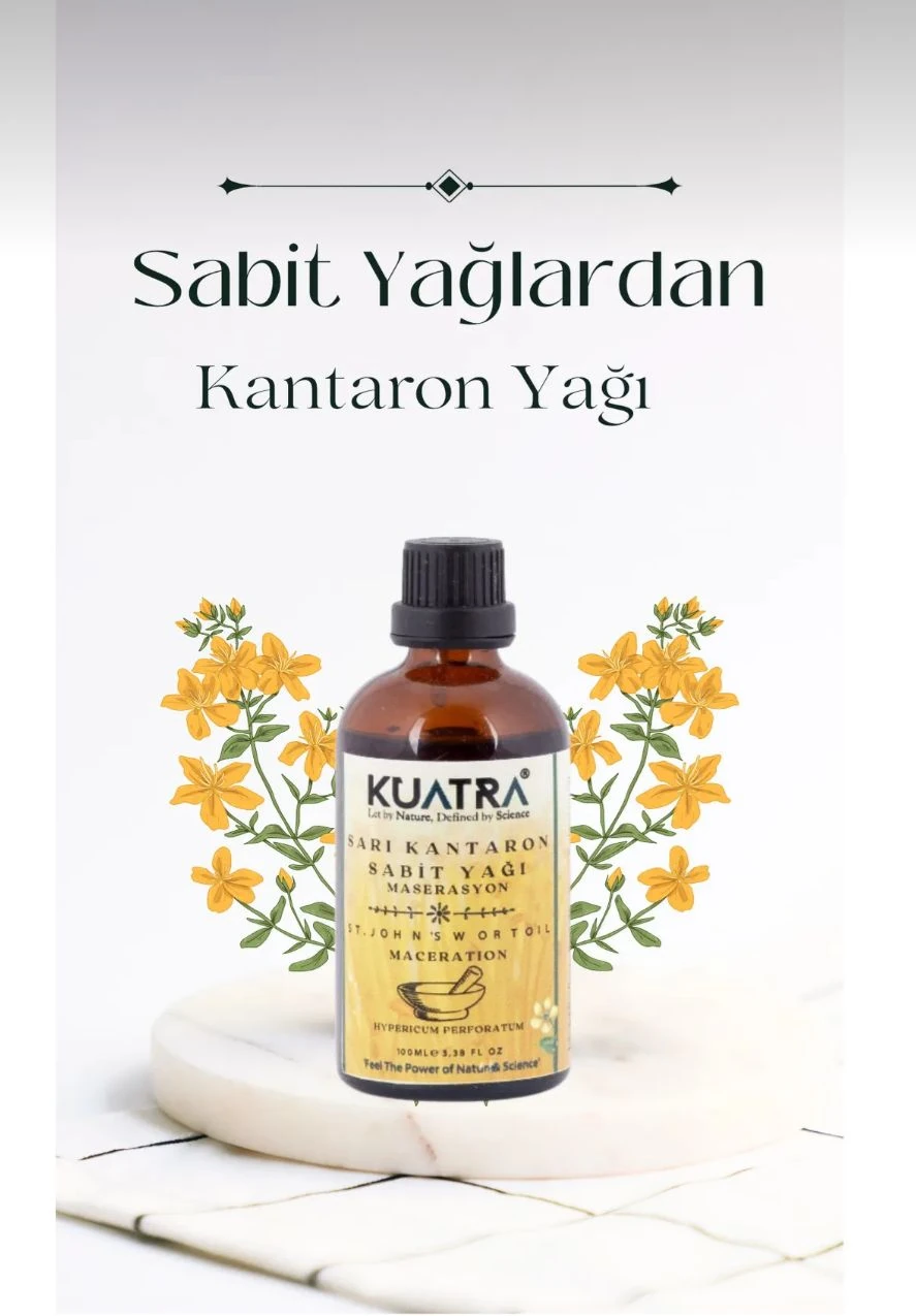 Kuatra Sarı Kantaron Sabit Yağı 100ml
