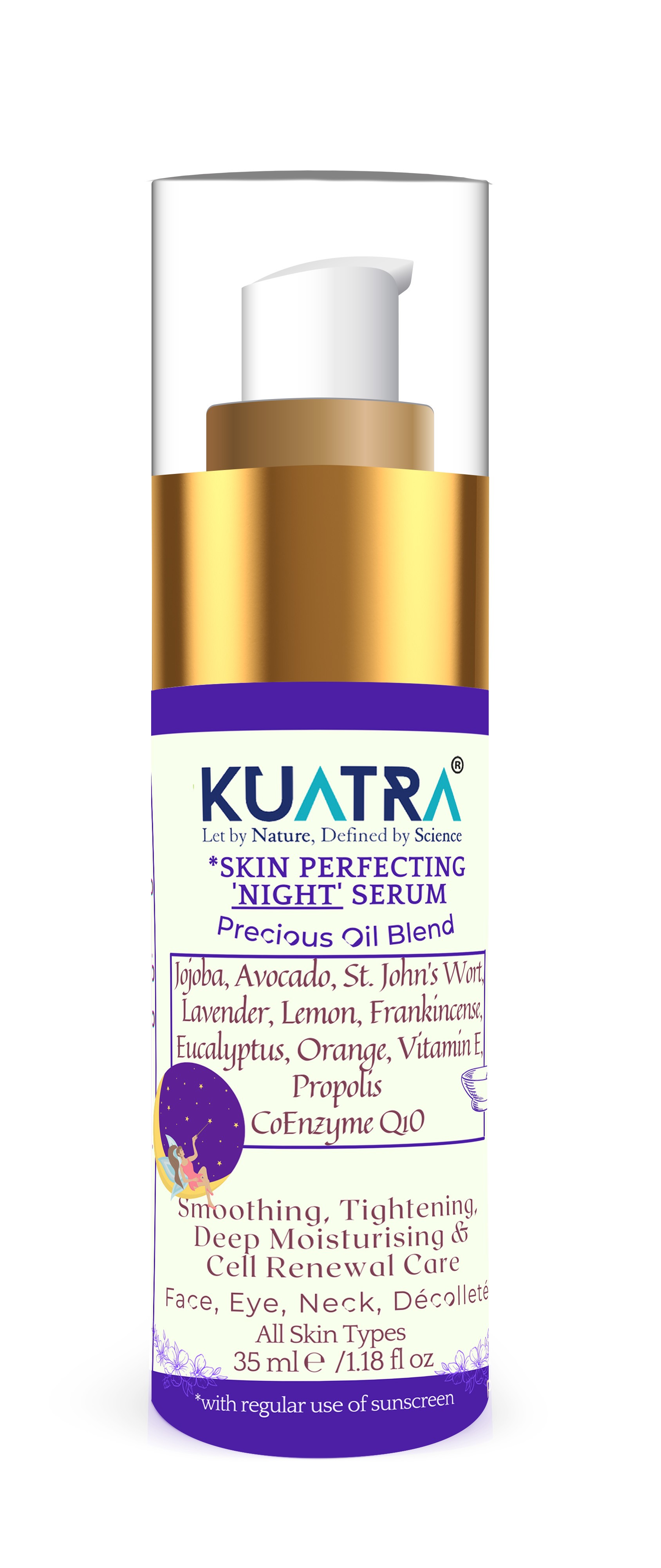 Kuatra Skin Perfecting  'Night' Serum (cildi onarmaya ve cildi kusursuzlaştırmaya yardımcı gece serumu)