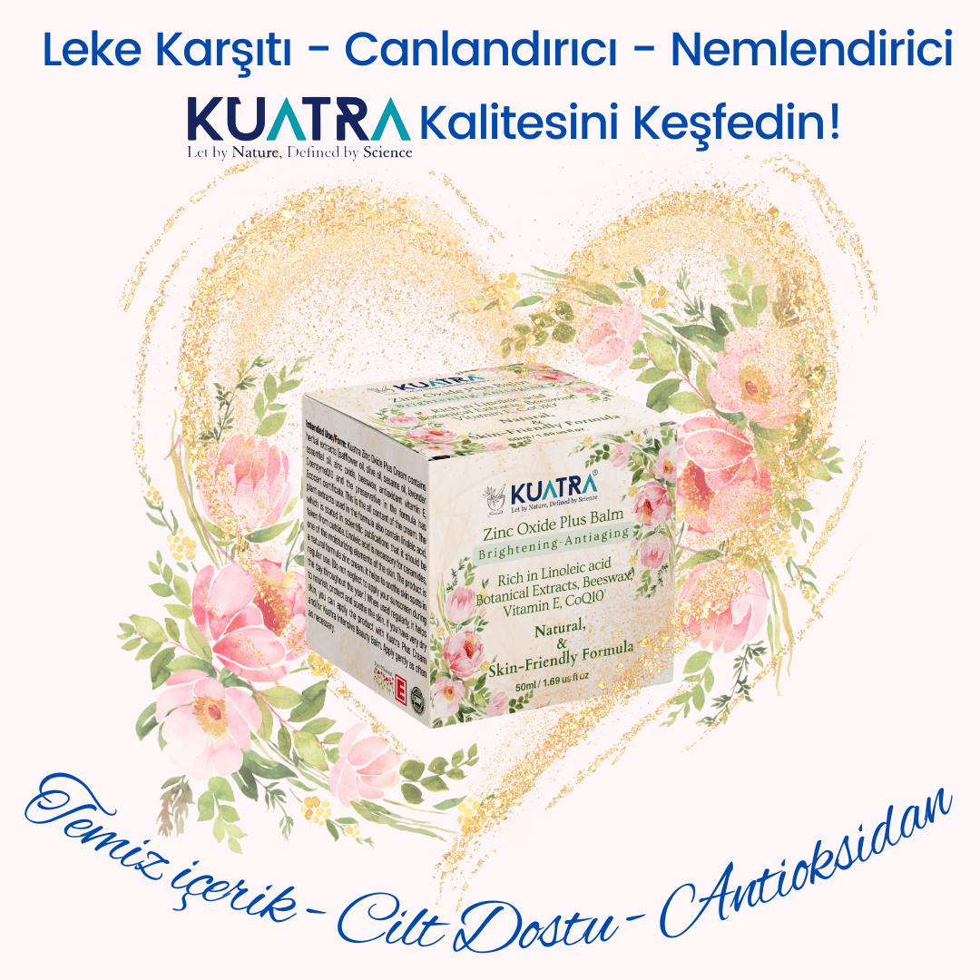 Kuatra Çinko Oksit Plus Balm (Leke Karşıtı, Canlandırıcı Nemlendirici Günlük Bakım- Doğal İçerik)