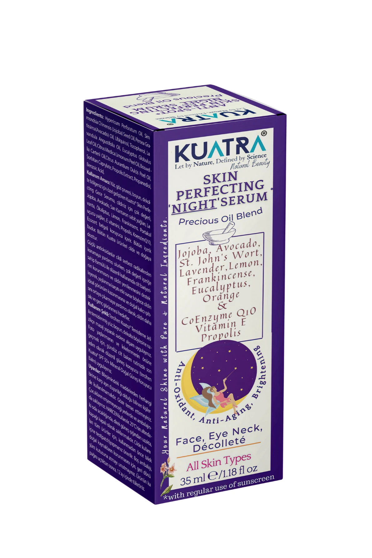 Kuatra Skin Perfecting 'Night' Serum (cildi onarmaya ve cildi kusursuzlaştırmaya yardımcı gece serumu)