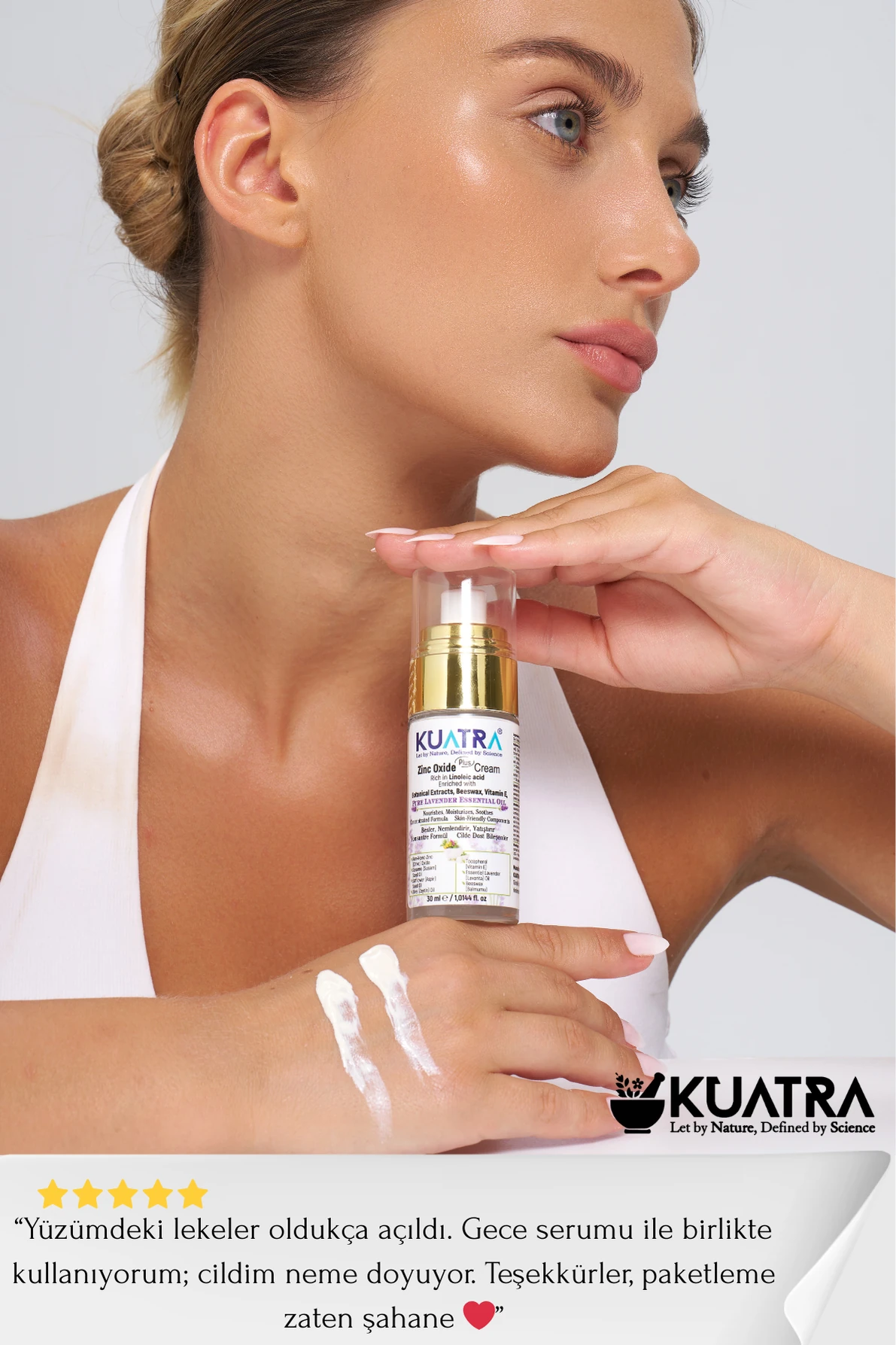 Kuatra Zinc Oxide Plus Cream (General Skin Care, Helps Prevent Skin Blemishes)