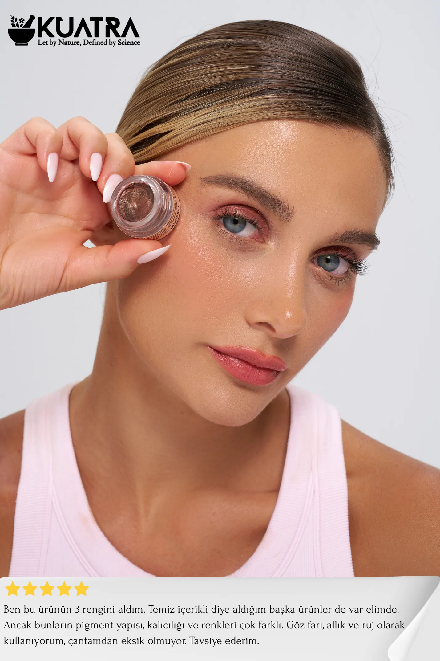 Frankinsence Shine Nemlendirici, Antioksidan, Işıltı Veren Allık-ruj- Göz Farı 'doğal İçerik'