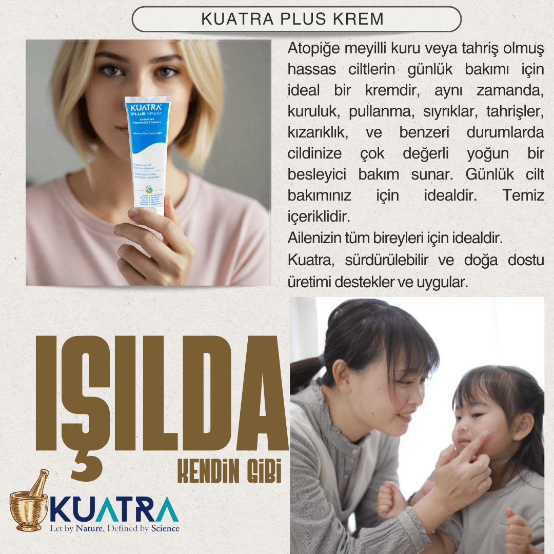 Kuatra Plus Cilt Onarmaya Yardımcı Krem 30 ml