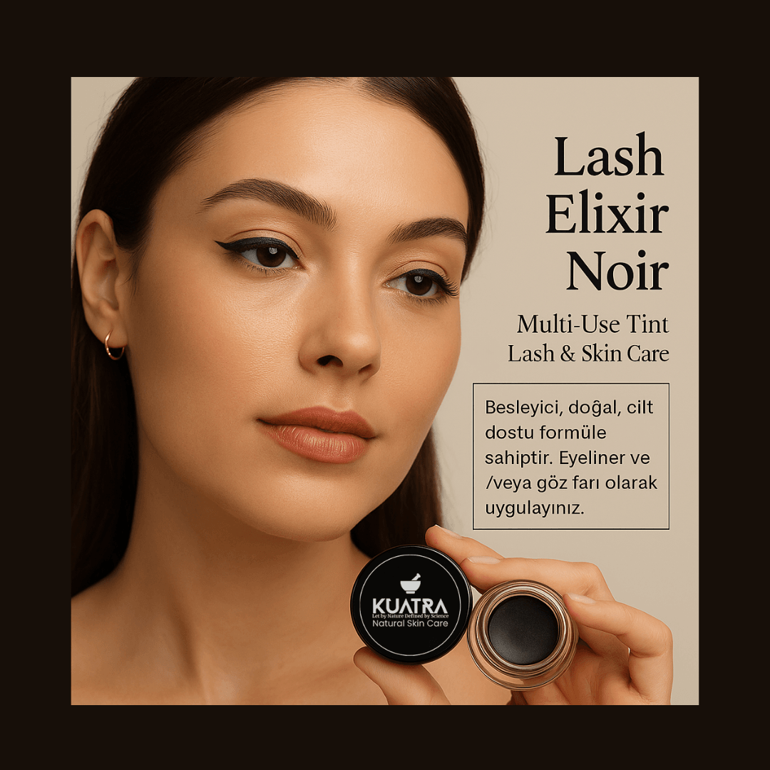 Lash Elixir Noir Eye Shadow/Liner Multi-Use Tint with Lash &Skin Care