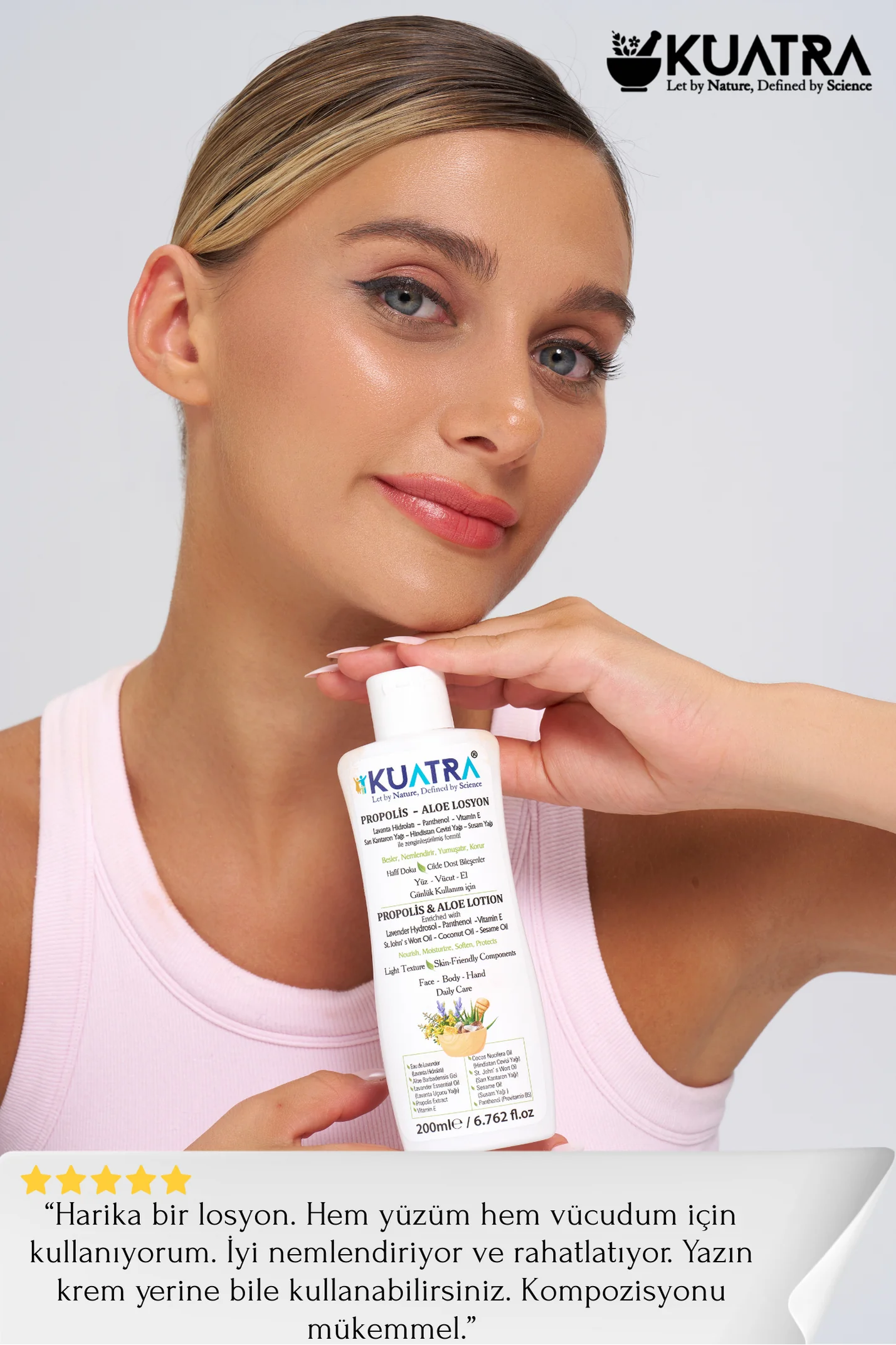 Quatra Propolis - Aloe Vera Lotion 200ml