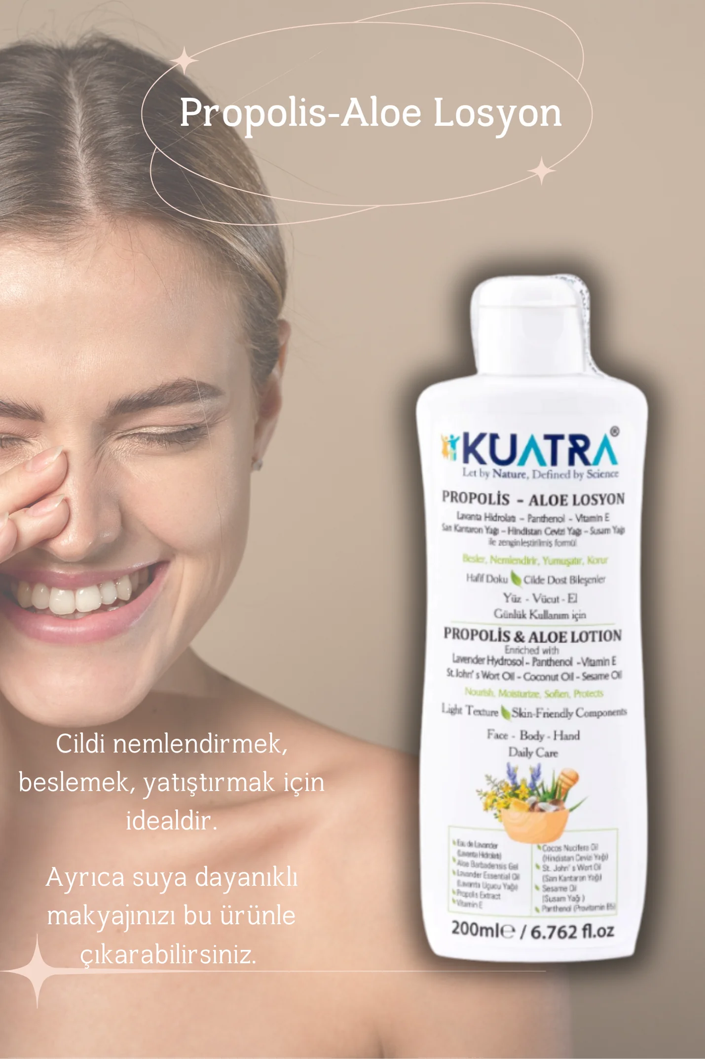 Quatra Propolis - Aloe Vera Lotion 200ml