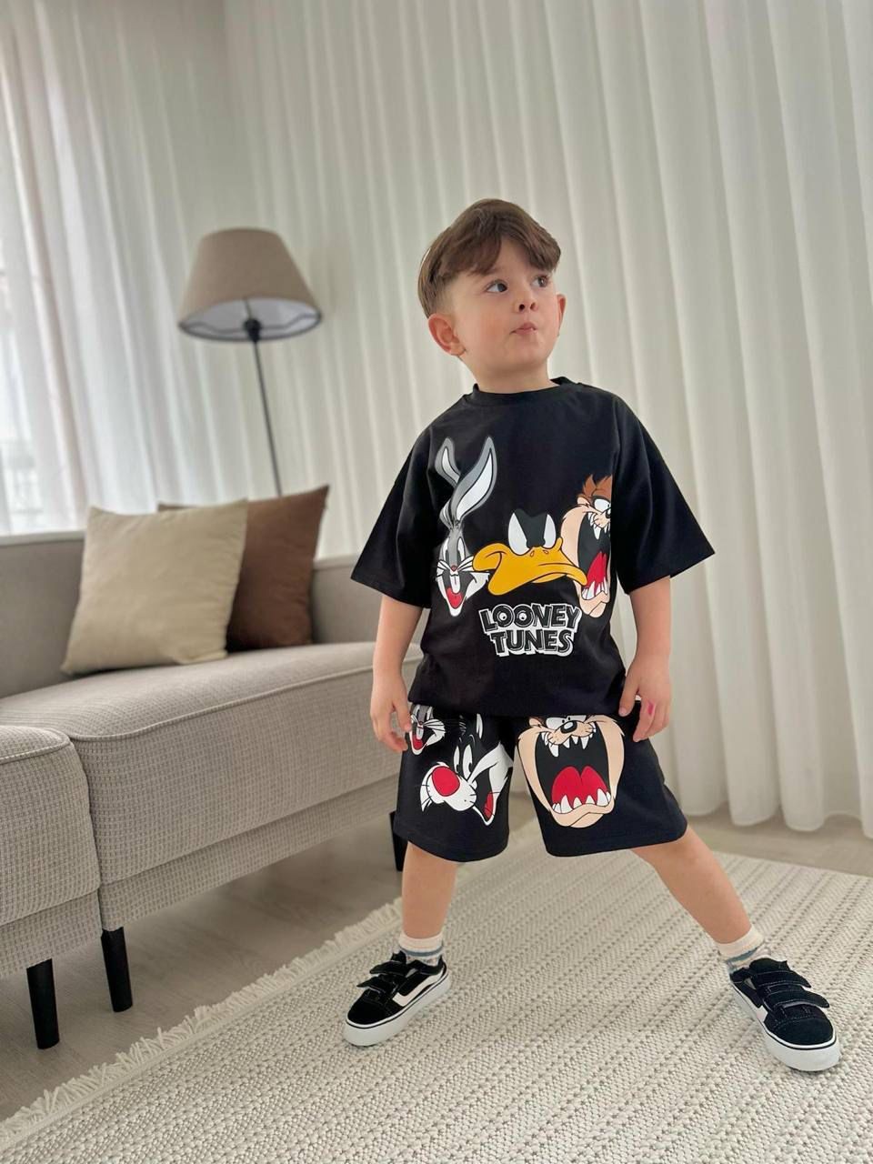 LOONEY YAZILI ERKEK COCUK TAKIM