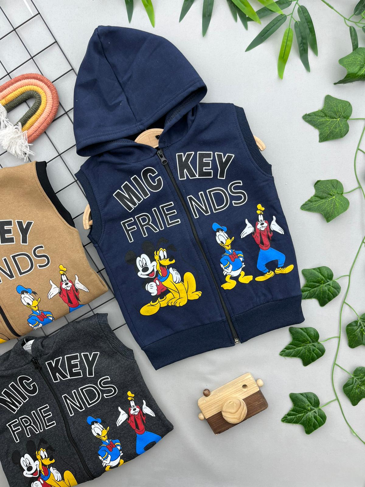MICKEY YAZILI ERKEK COCUK YELEK
