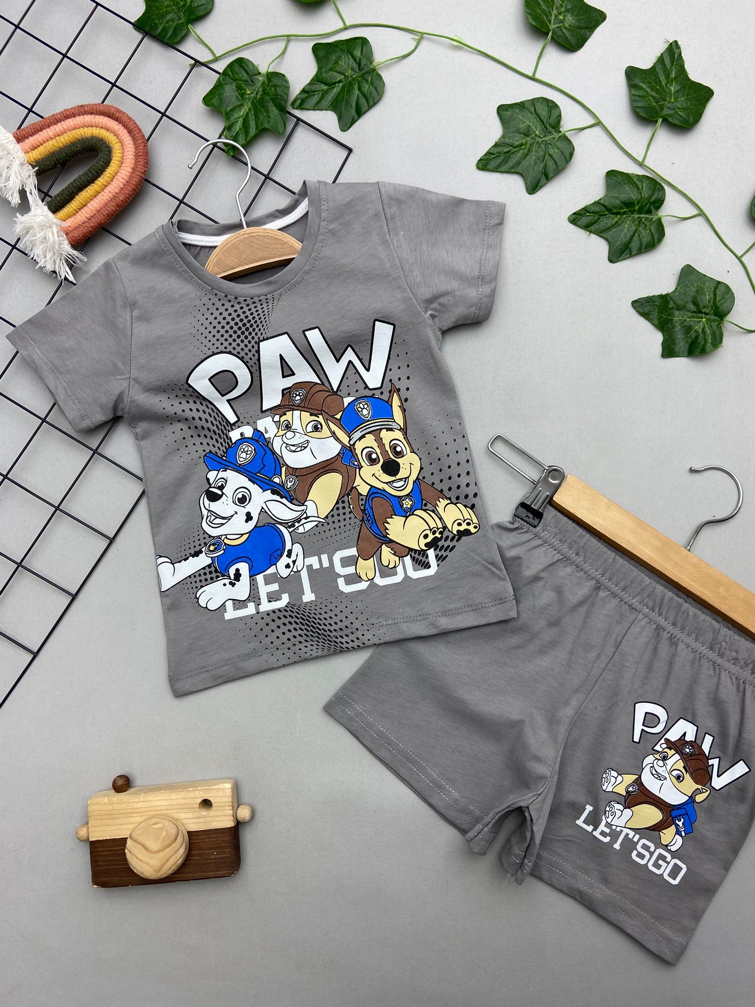 PAW YAZILI ERKEK COCUK TAKIM