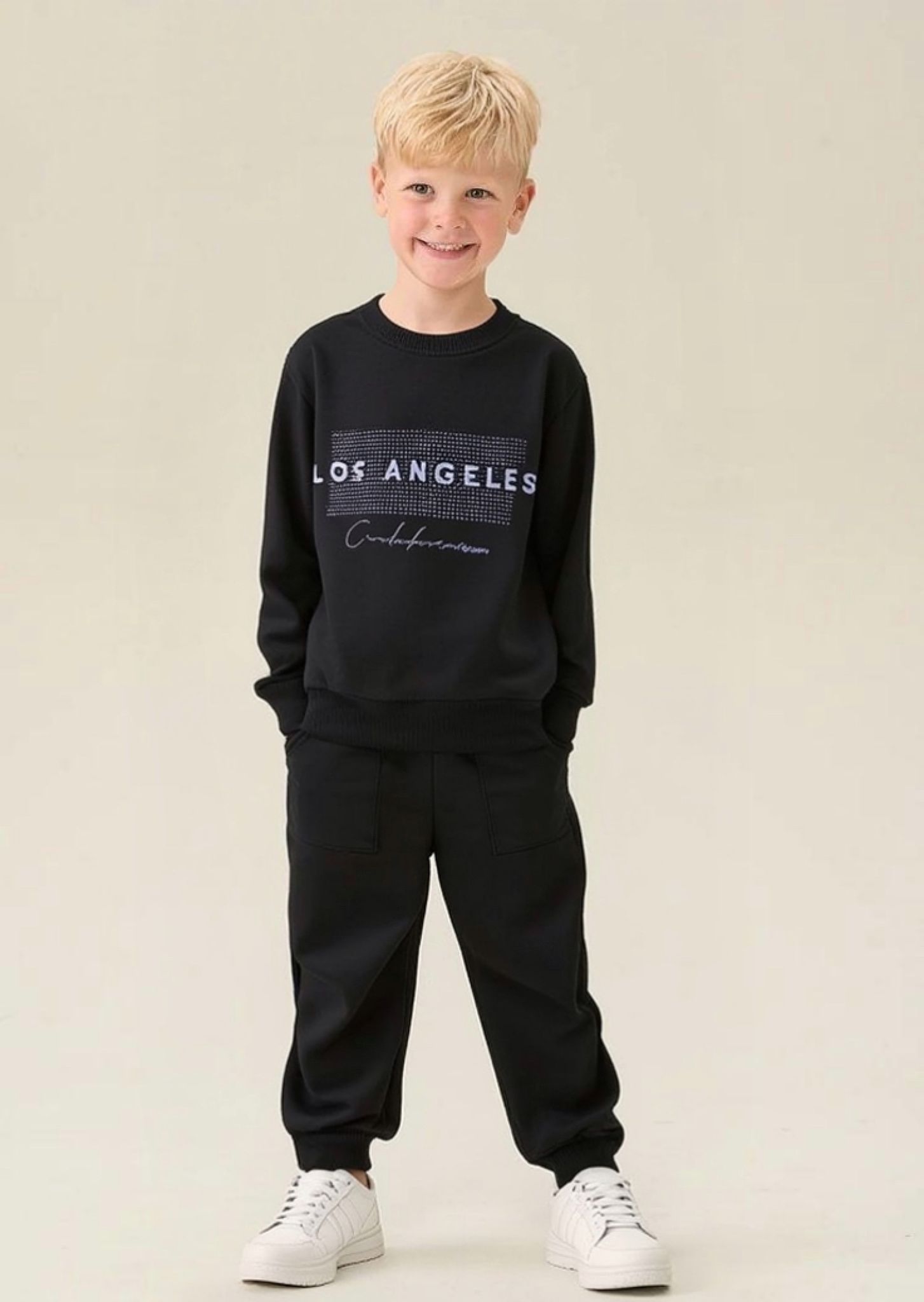 LOS ANGELES YAZILI ERKEK COCUK TAKIM