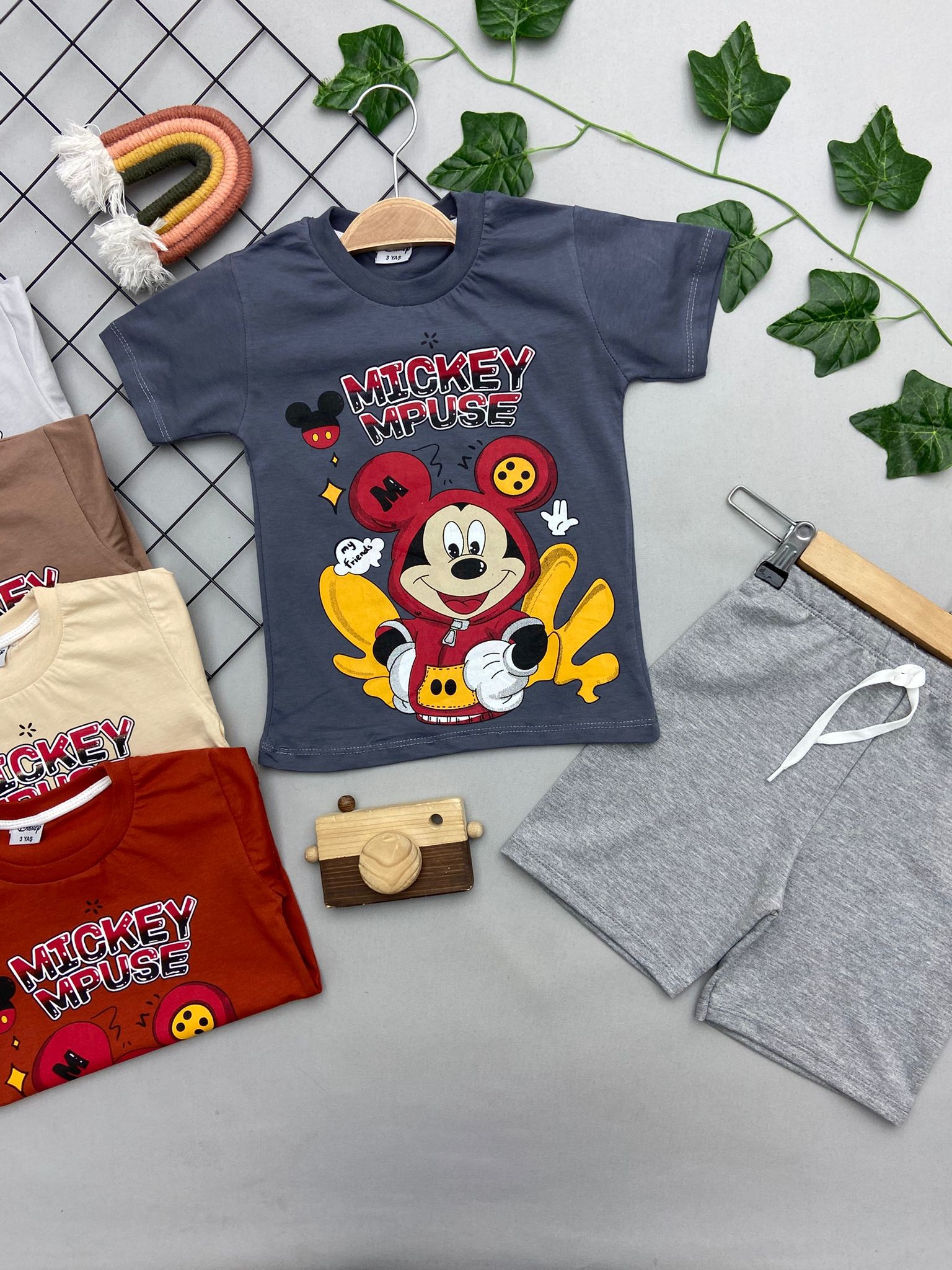 MICKEY BASKILI ERKEK COCUK TAKIM