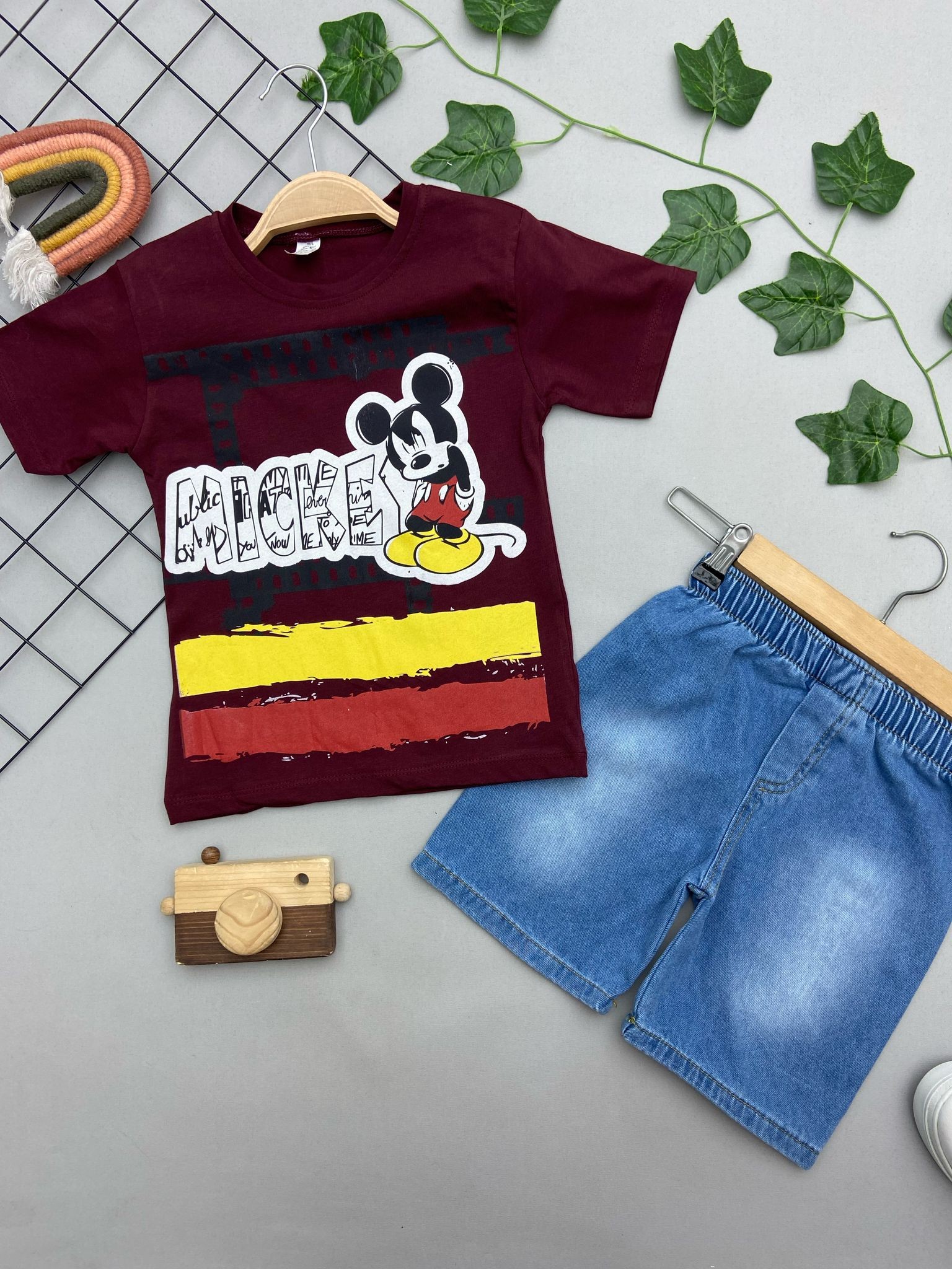 MICKEY BASKILI ERKEK ÇOCUK TAKIM