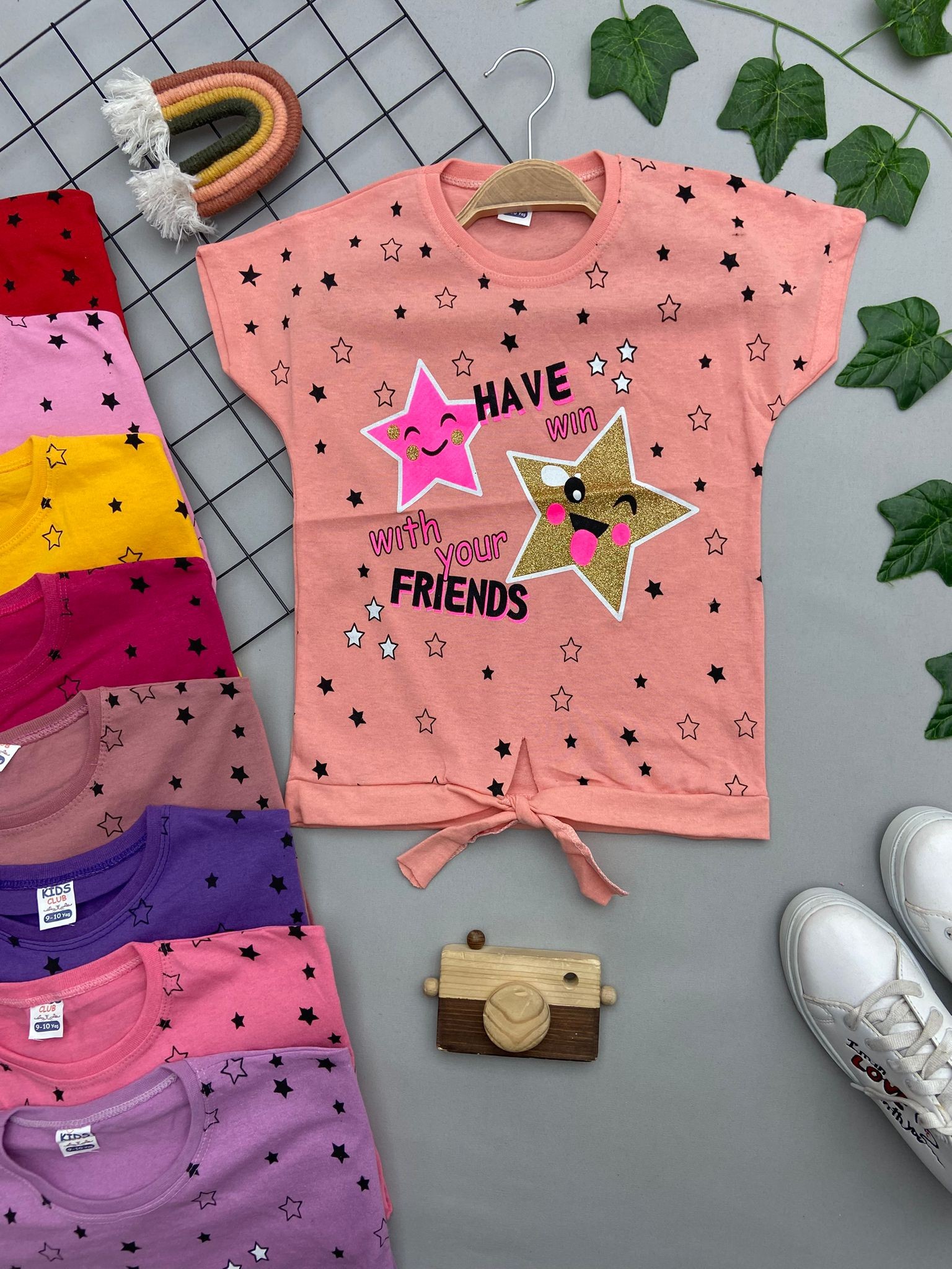 FRIENDS YAZILI KIZ COCUK UST
